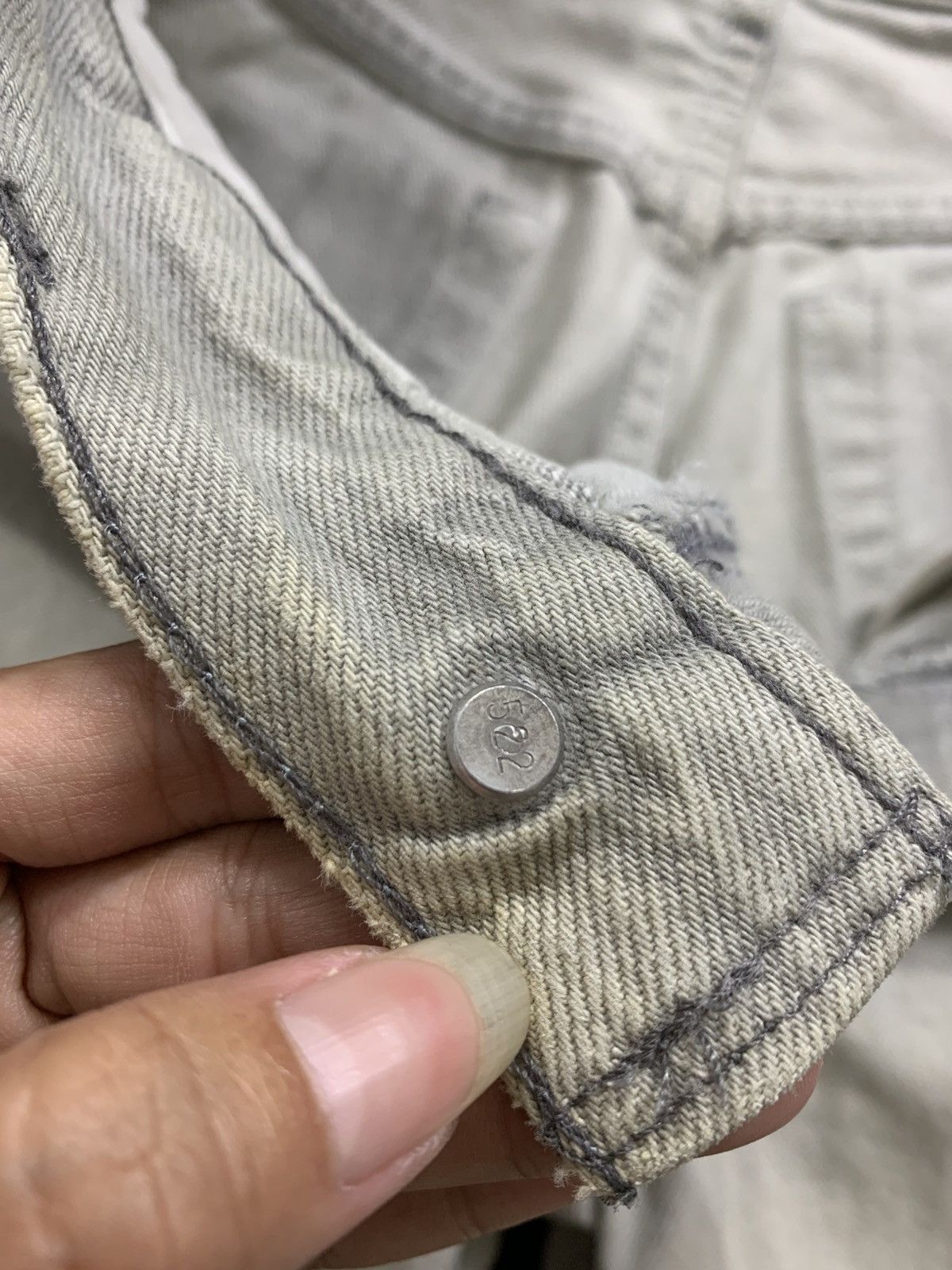 Levi's Vintage Clothing Vintage Levi's Made in Usa Distressed Denim pants Size US 29 - 9 Thumbnail