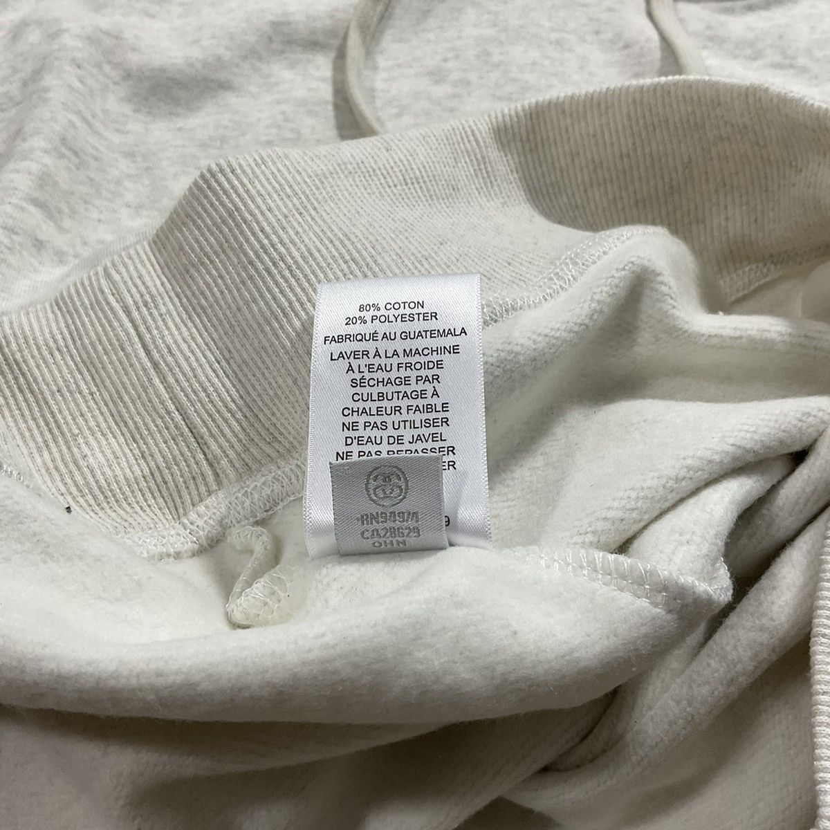 Stussy STUSSY WORLD TOUR HOODIE IN ASH HEATHER SIZE LARGE Size US L / EU 52-54 / 3 - 7 Thumbnail