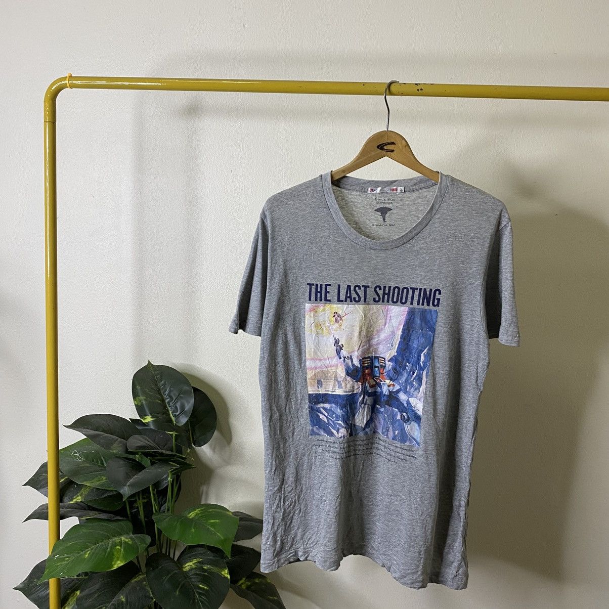 Anime Vintage Mobile Suit Gundam The Last Shooting Anime T Shirt Size US M / EU 48-50 / 2 - 1 Thumbnail
