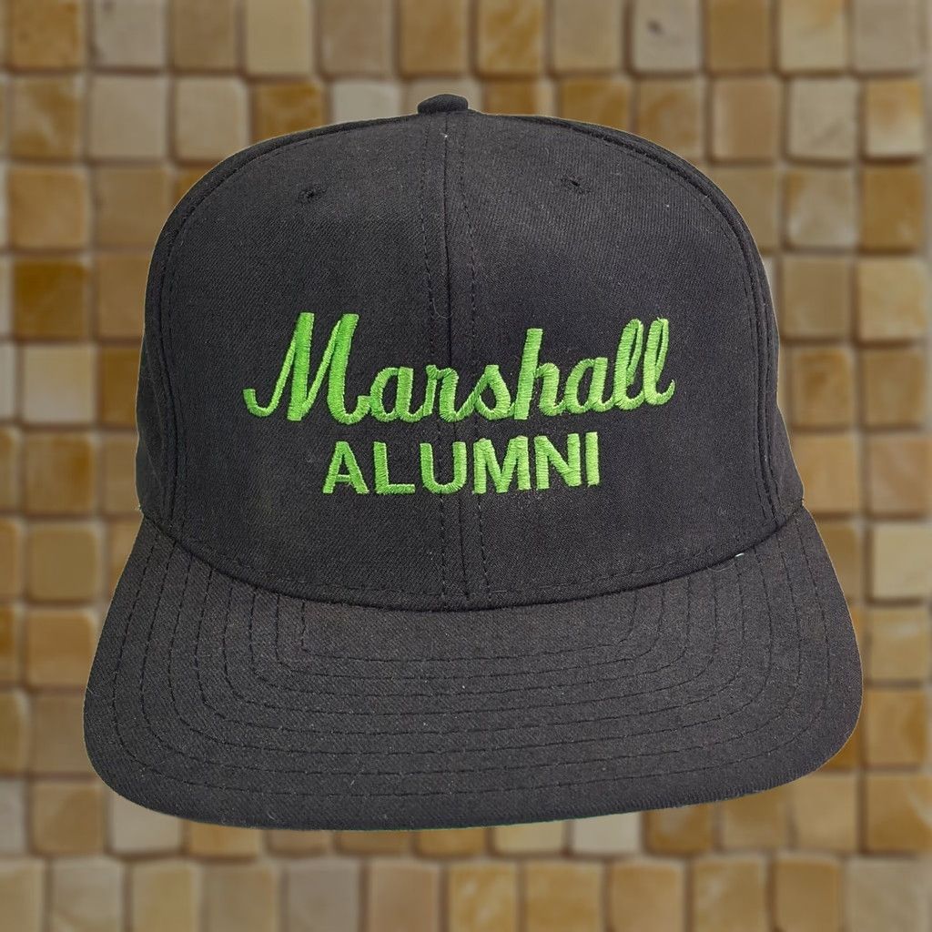 Vintage Vintage Marshall University Alumni Script Snapback Adjustable Hat Baseball Cap Size ONE SIZE - 1 Thumbnail