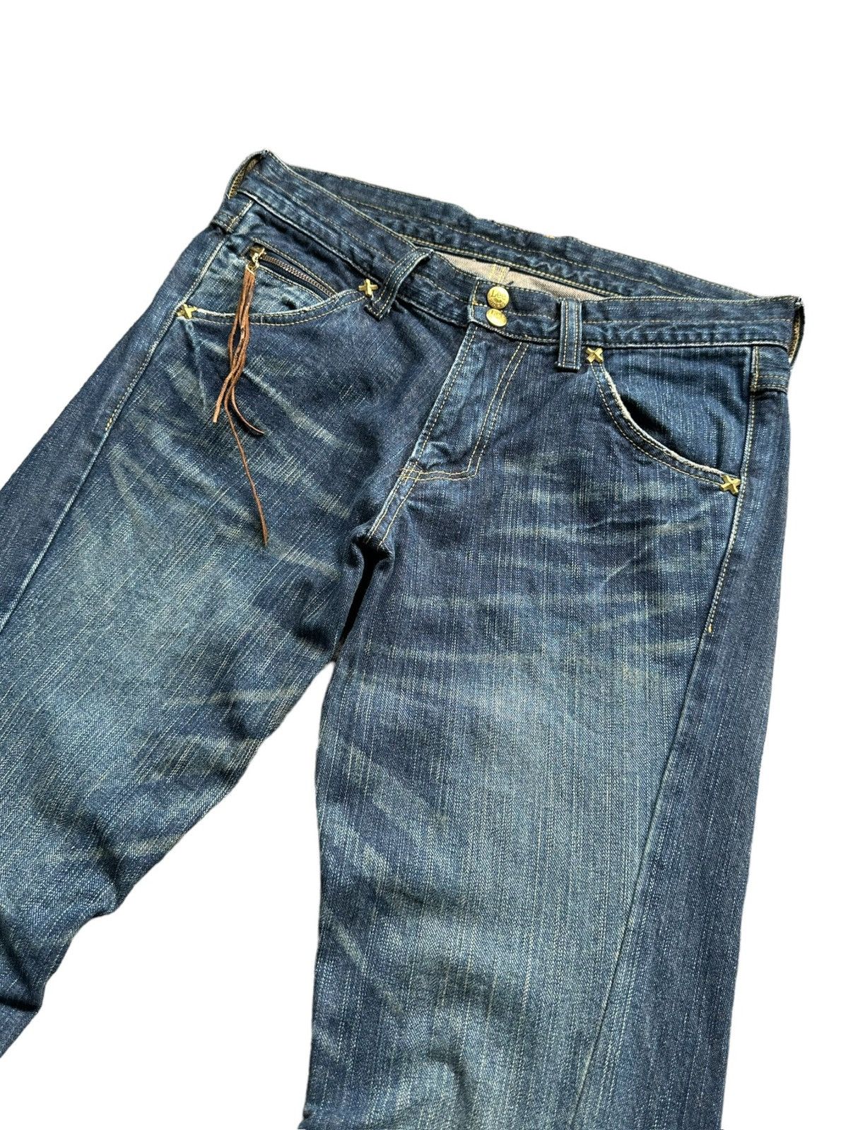 If Six Was Nine Archive Lee Japan ethnic fashion flared jean Size US 32 / EU 48 - 5 Thumbnail