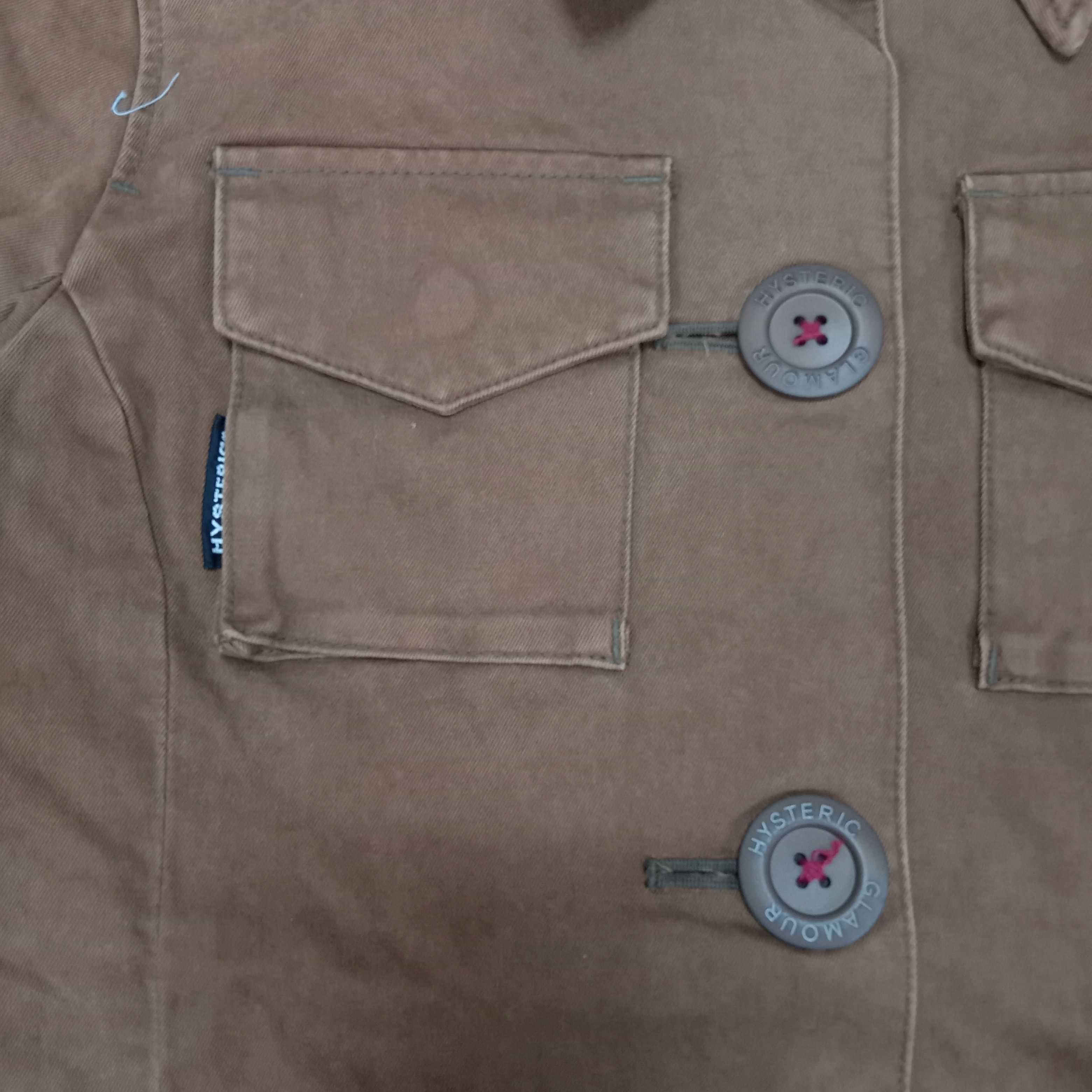 Hysteric Glamour Hysteric Glamour Japanese Brand Custom Art Trench Jacket Size US XS / EU 42 / 0 - 6 Thumbnail