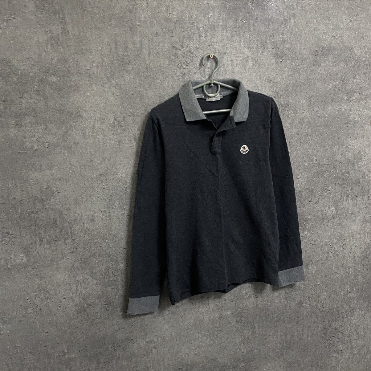 Moncler Moncler Polo Long Sleeve Size US S / EU 44-46 / 1 - 3 Thumbnail