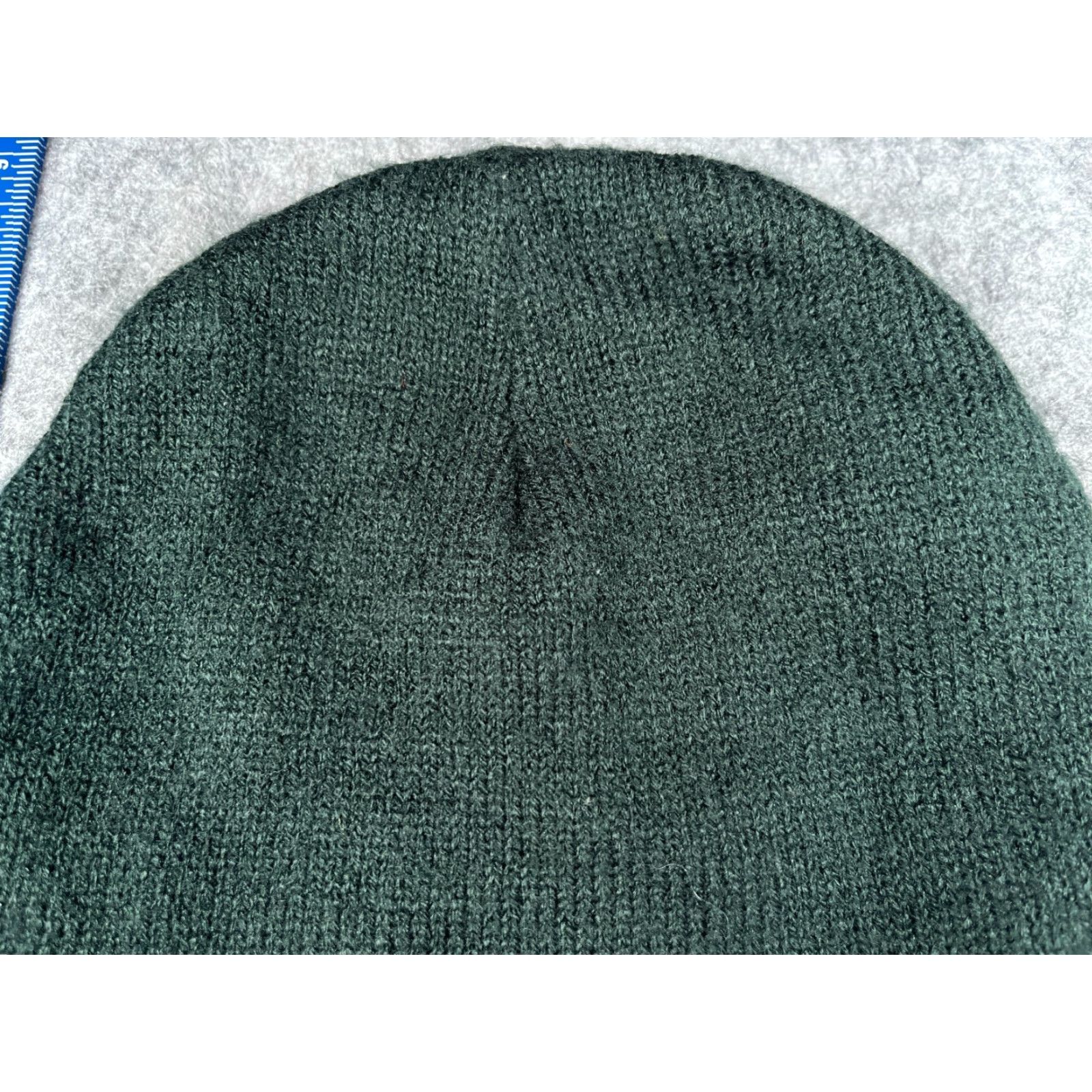 Port & Company Port & Company Beanie Adult One Size Green Knit Acrylic Embroider Skate Logo Hat/Cap Size ONE SIZE - 3 Thumbnail