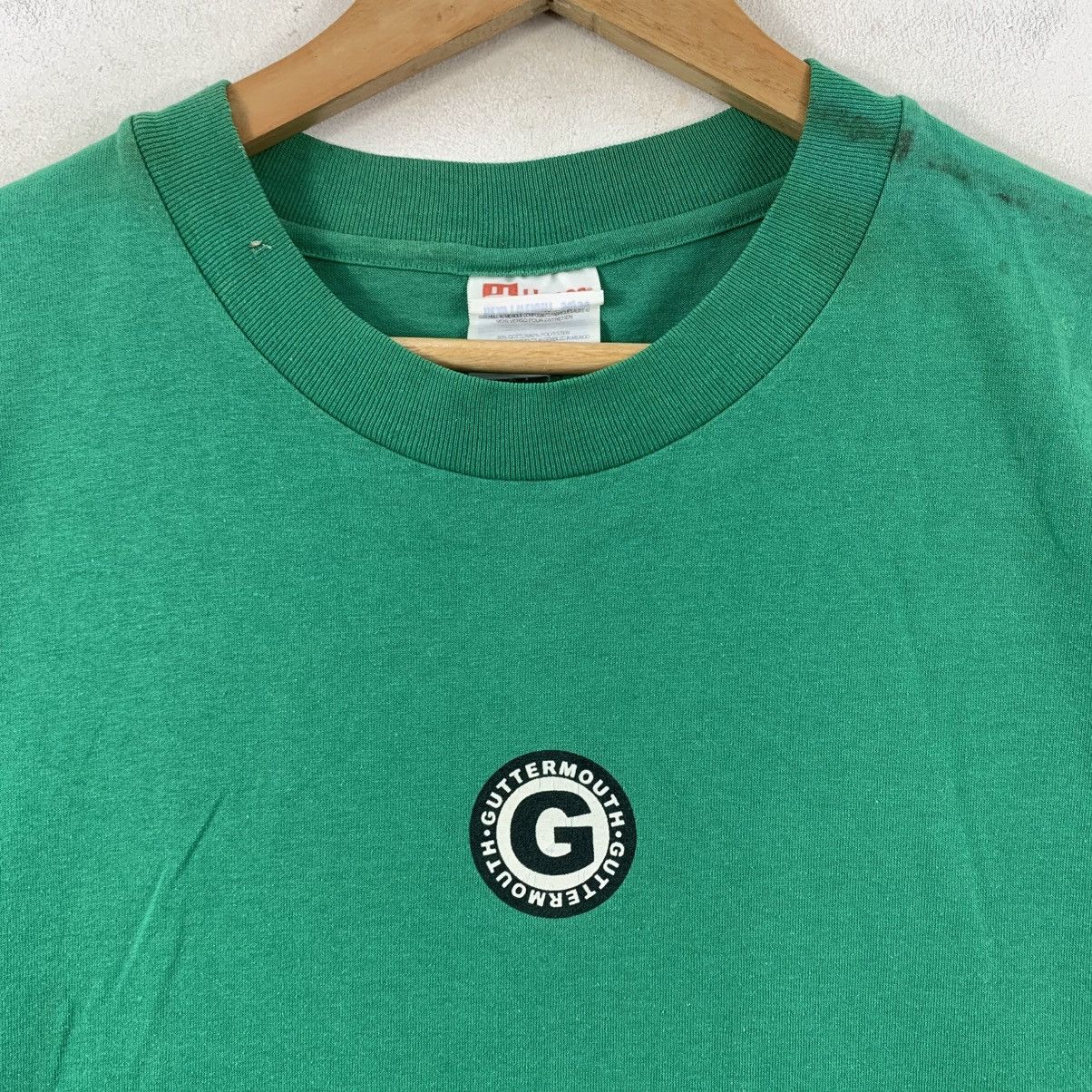 Vintage Vintage 90s GUTTERMOUTH Punk Rock Band Hanes Usa Tshirt Size US L / EU 52-54 / 3 - 4 Thumbnail