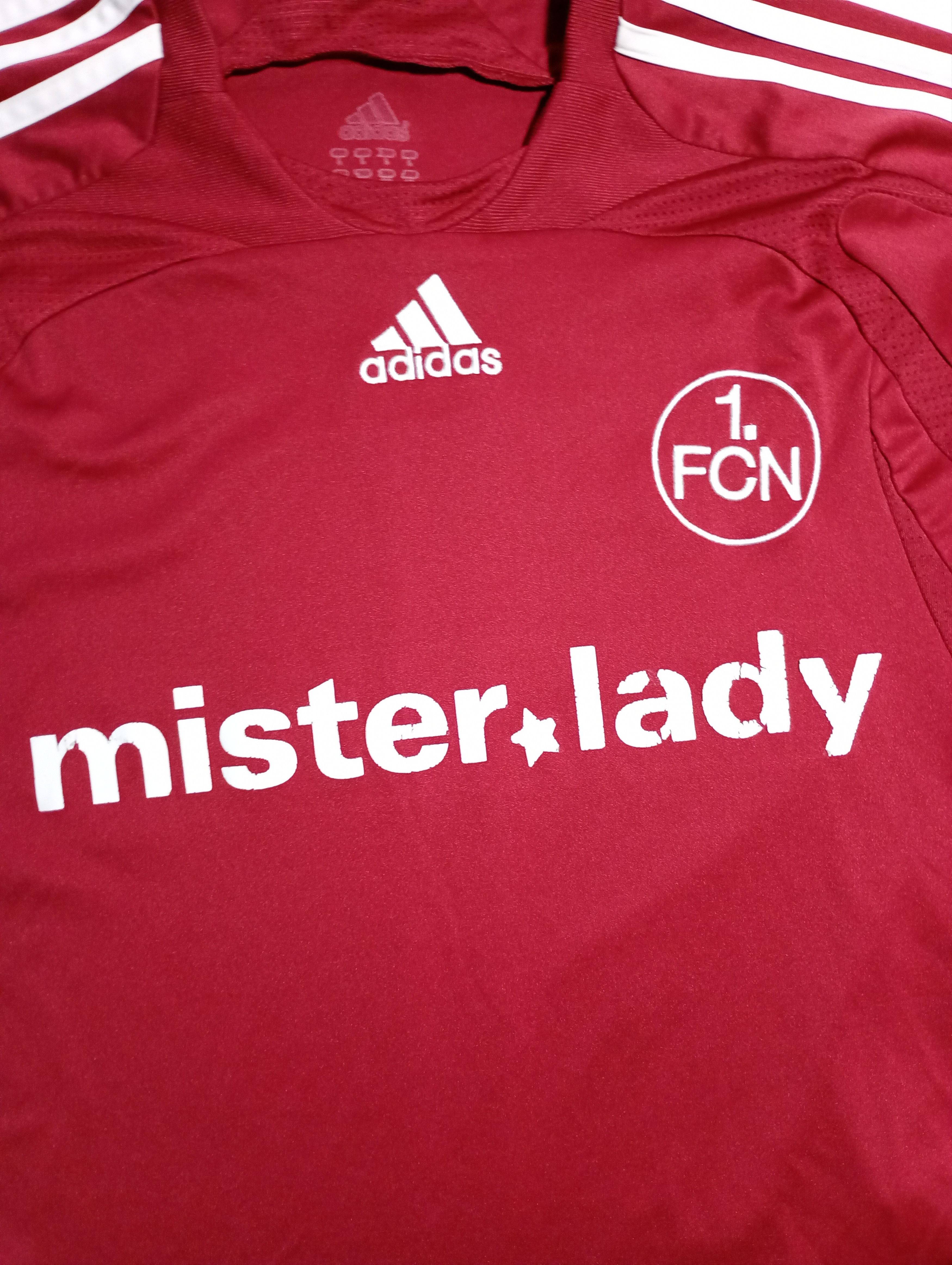 Adidas Adidas Nuremberg FC Home Jersey 2007-2008 Size US L / EU 52-54 / 3 - 6 Thumbnail