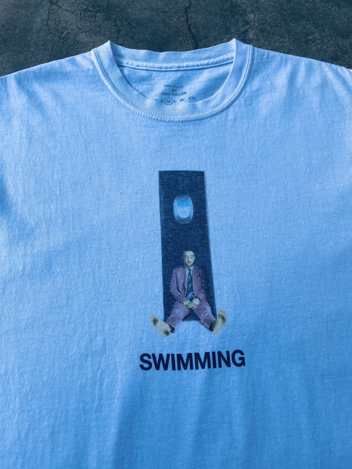 Rap Tees Vintage Y2k Mac Miller Last Album Swimming Rap Tees - Rip Size US M / EU 48-50 / 2 - 3 Thumbnail