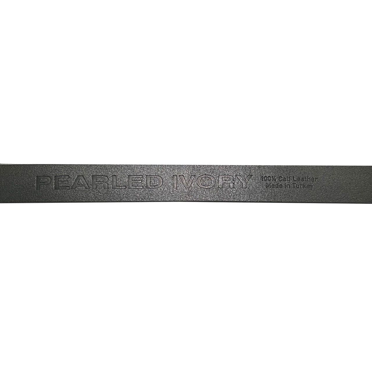Pearled Ivory Pearled Ivory Pony Hair Belt Size 30 - 5 Thumbnail