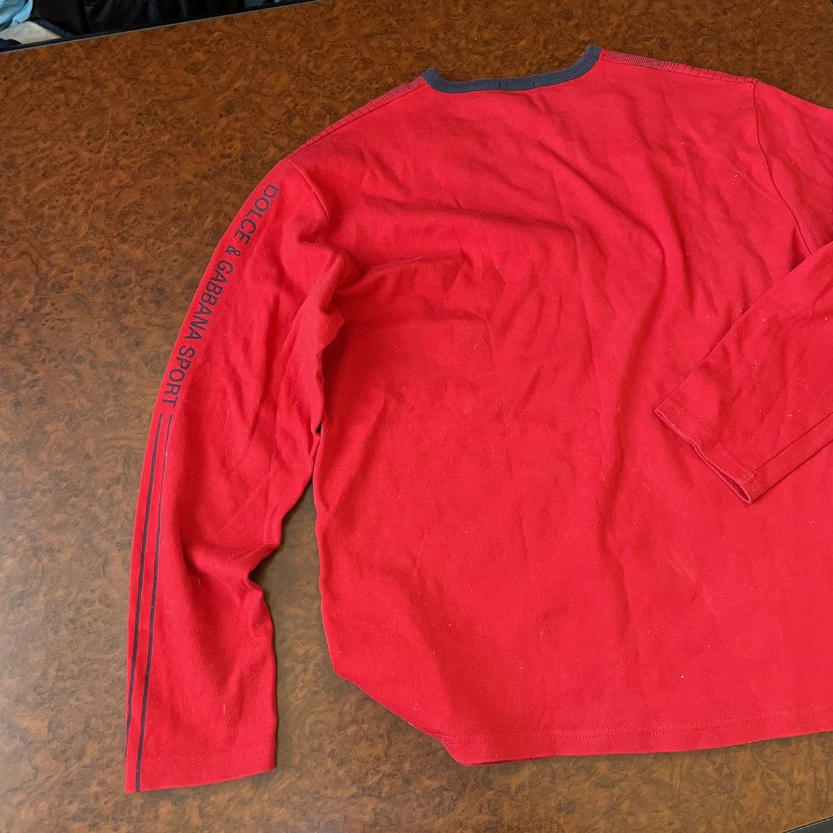 Vintage 1990’s Vintage Dolce Gabbana Logo Long Sleeve shirt 90s tee Size US XL / EU 56 / 4 - 3 Thumbnail