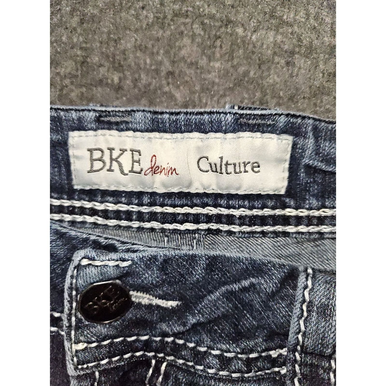 Vintage VINTAGE Buckle BKE Culture Bootcut Jeans Women's 36XL Denim Blue Embroidered Western Cowgirl Bootcut Jeans Women's Size 25" / US 0 / IT 36 - 2 Thumbnail