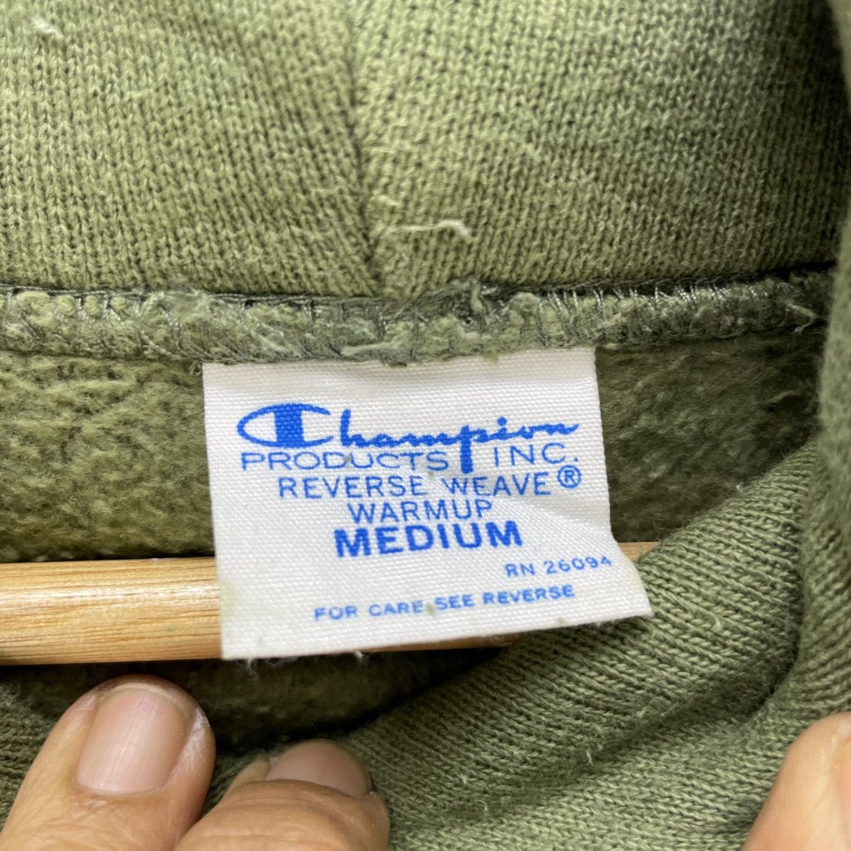 Champion 💥Vintage Champion Reverse Weave Hooded Sweatshirt Size US M / EU 48-50 / 2 - 5 Thumbnail