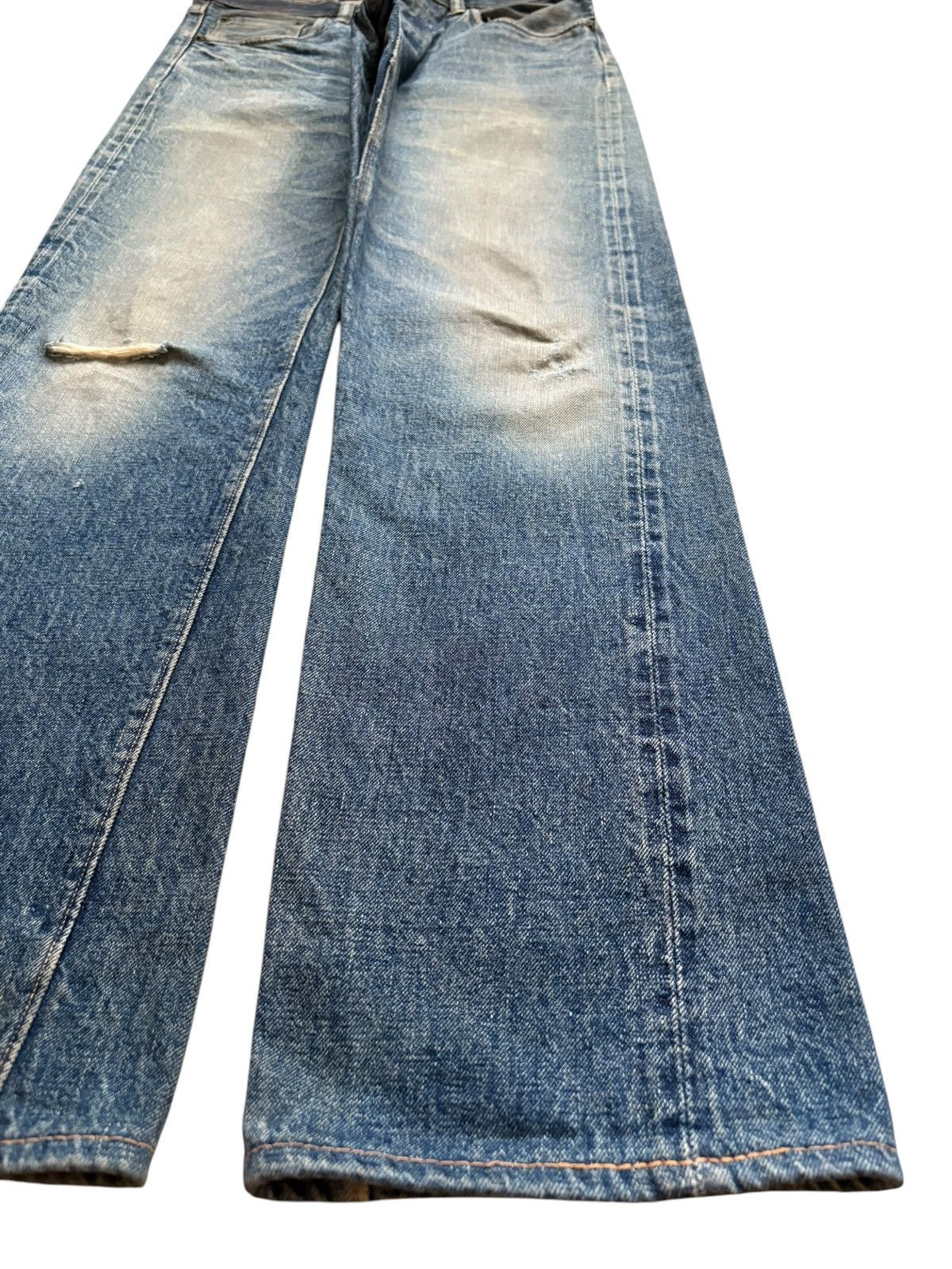 Warehouse & Co. Vintage Japanese Warehouse & Co Selvedge Mud Wash Jeans Size US 29 - 8 Thumbnail