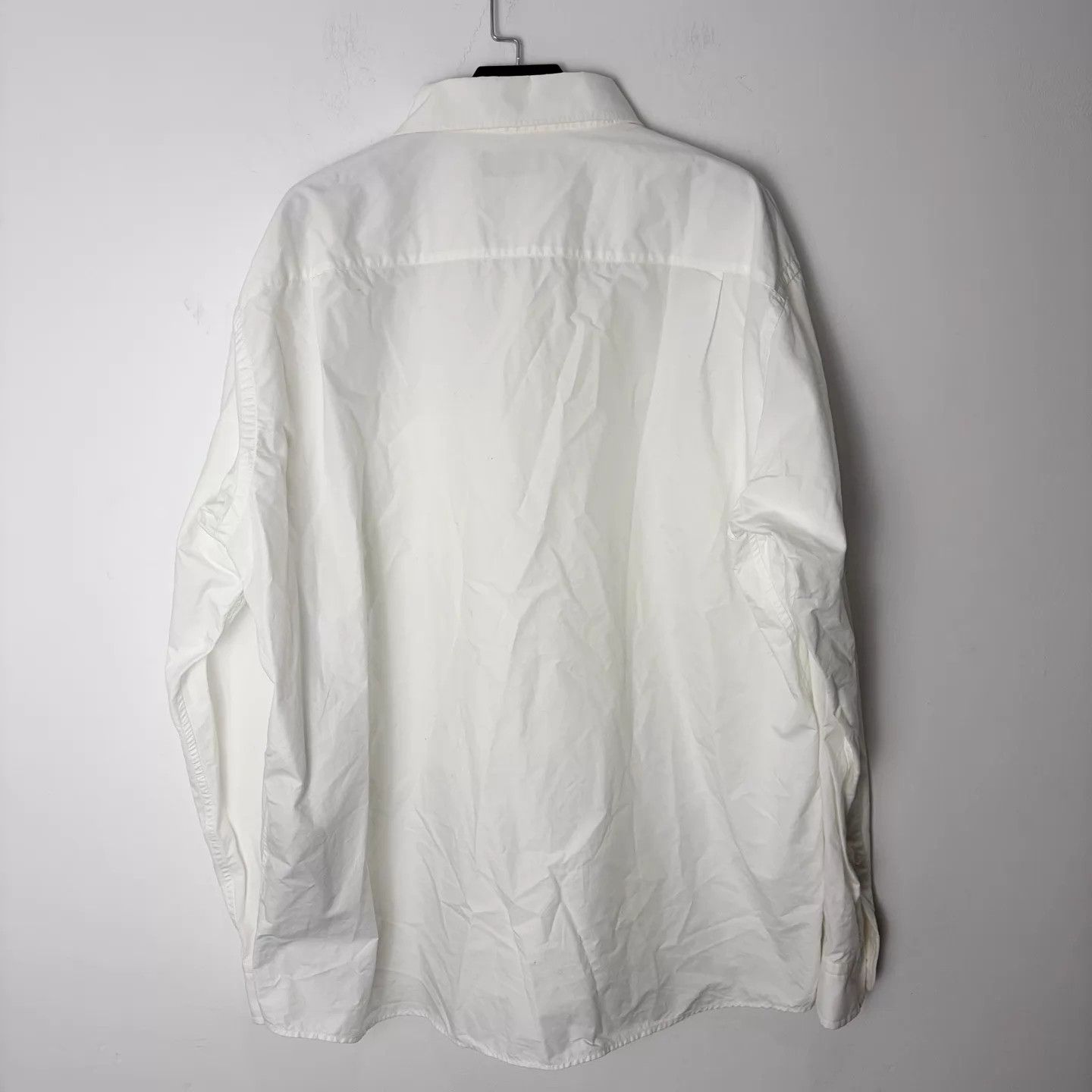 Balenciaga Balenciaga SS24 White Logo Embroidered Collar 1 Shirt Size US S / EU 44-46 / 1 - 2 Thumbnail