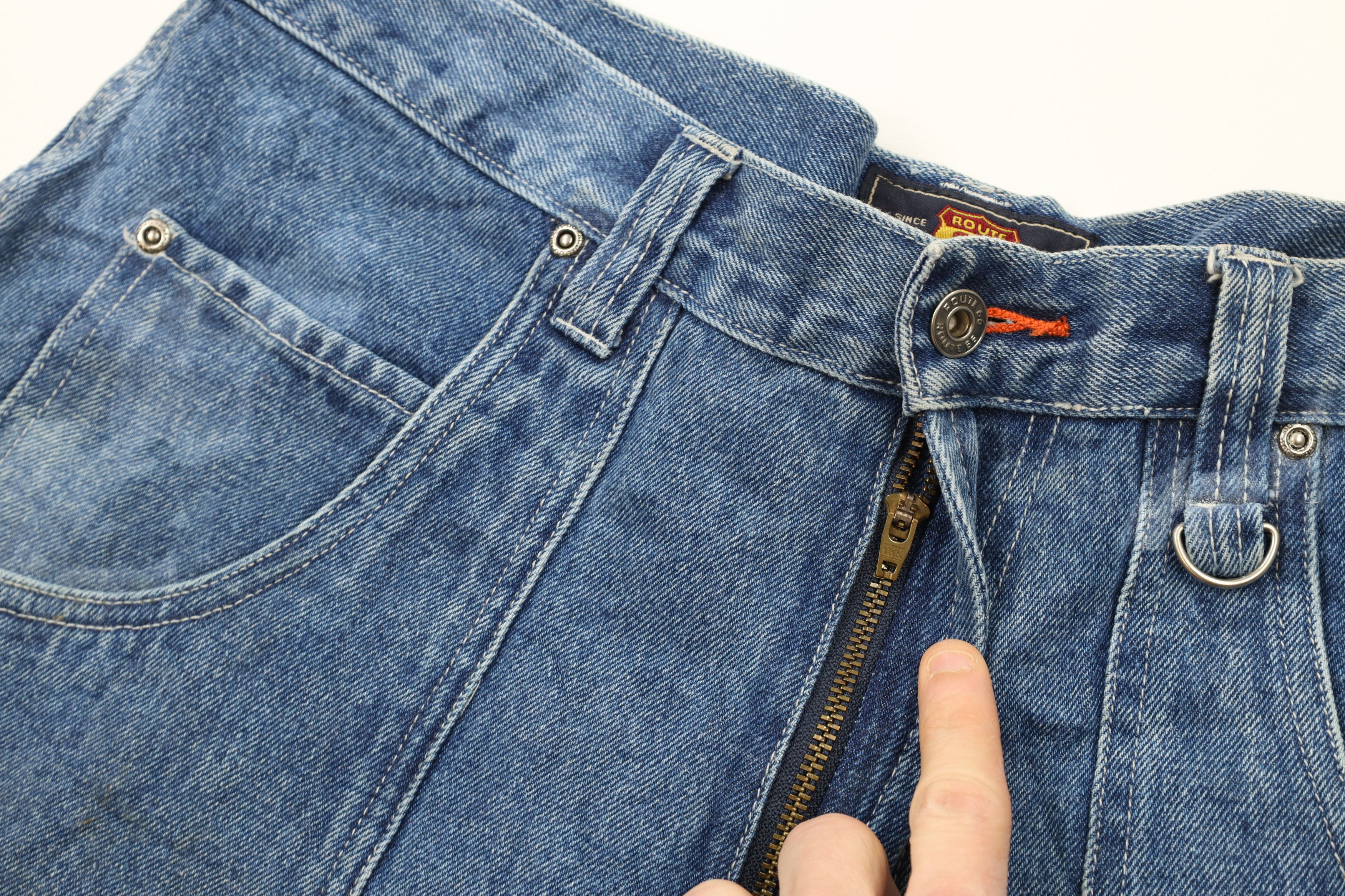 Vintage Vintage 90s Streetwear Big Pocket Denim Jean Shorts Jorts Size US 36 / EU 52 - 7 Thumbnail