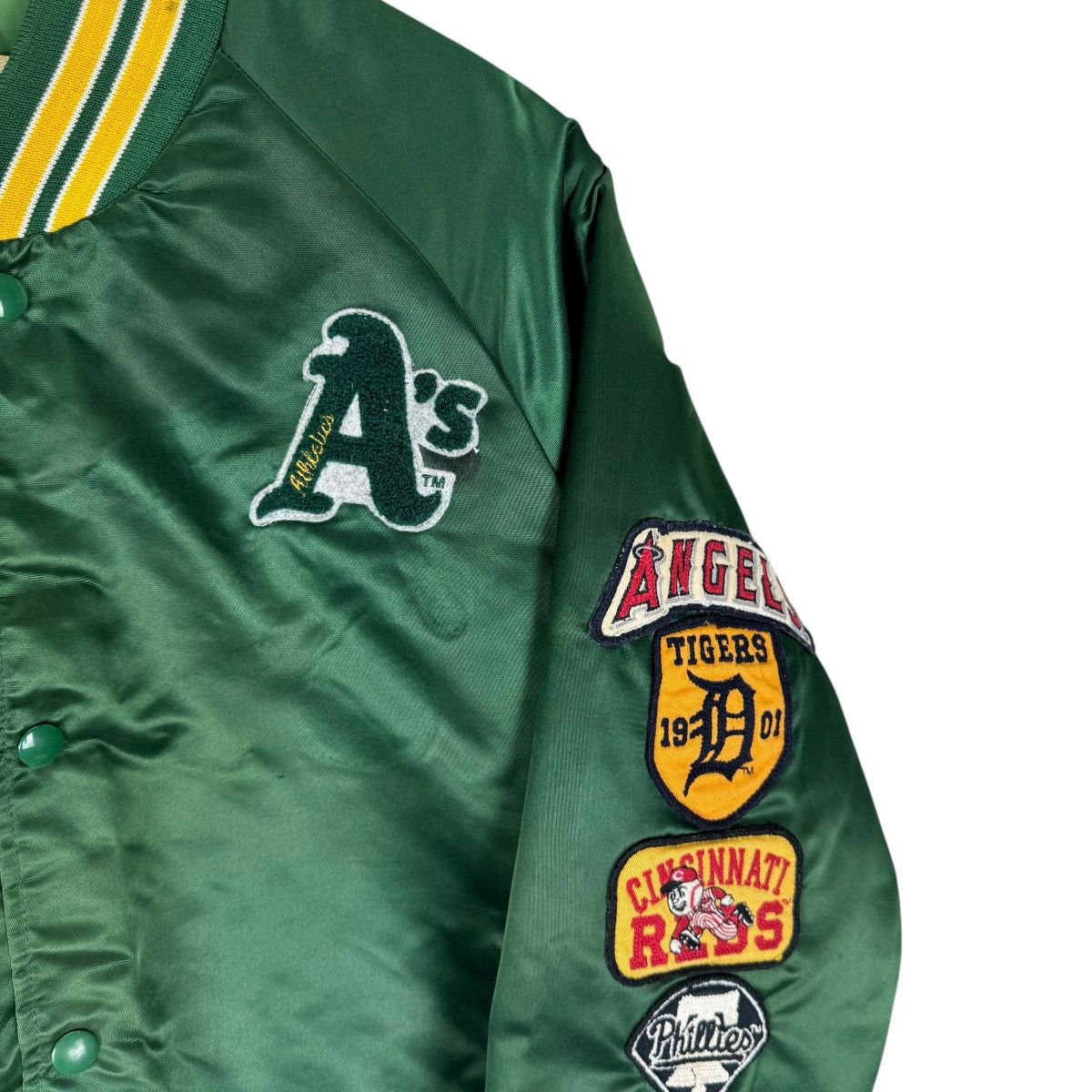 Chalk Line ☀️OAKLAND ATHLETICS MLB VARSITY JACKET Size US M / EU 48-50 / 2 - 5 Thumbnail