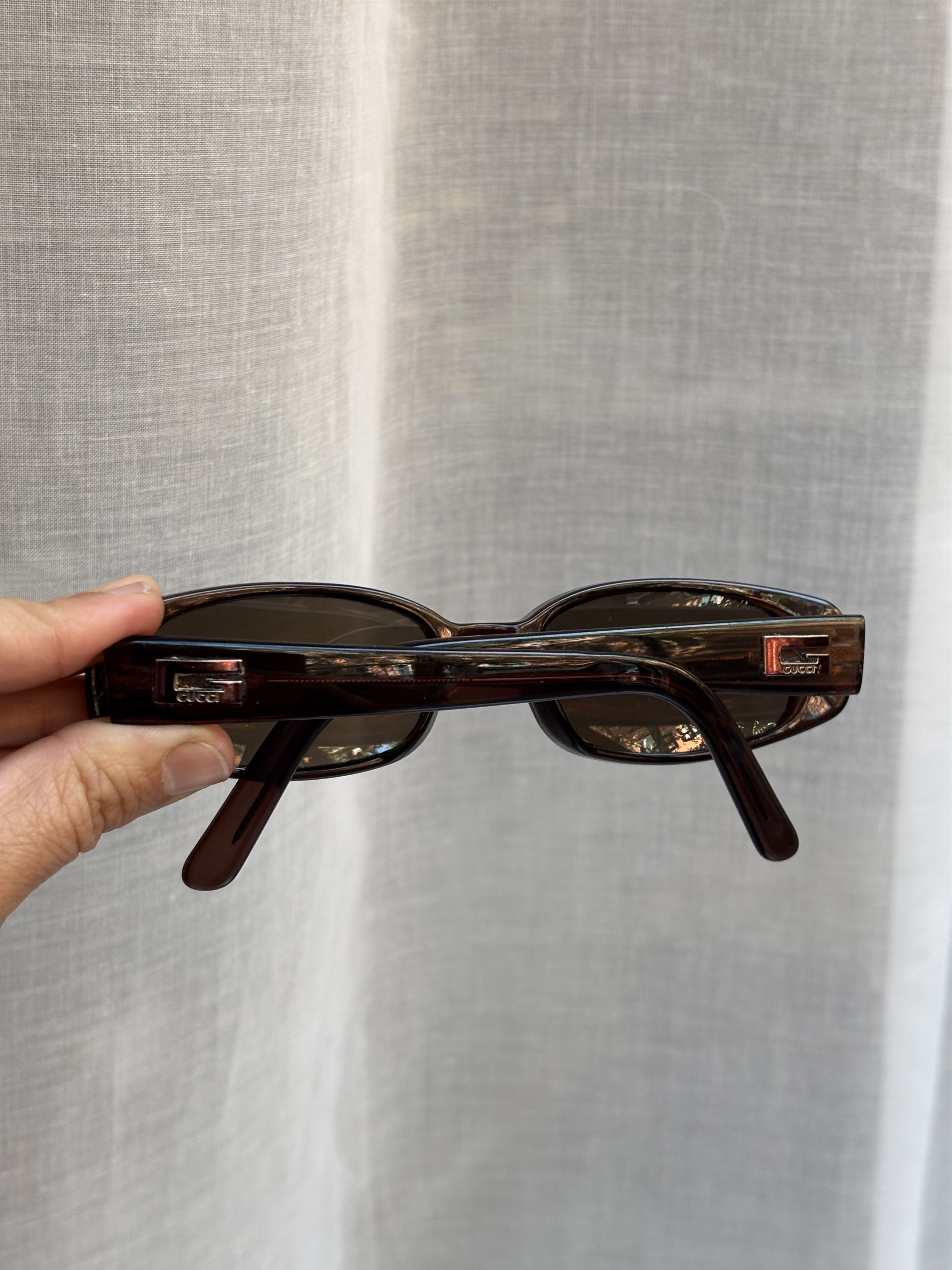 Gucci GUCCI Sunglasses GG 2452 Wrap Shield Ski Mask Tom Ford Black Size ONE SIZE - 10 Thumbnail