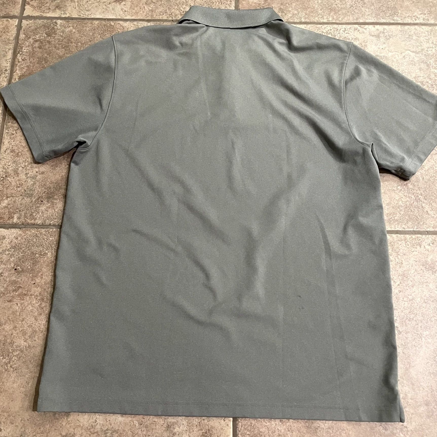Under Armour VINTAGE Under Armour HeatGear Polo Shirt Mens XL Gray Size US XL / EU 56 / 4 - 5 Thumbnail