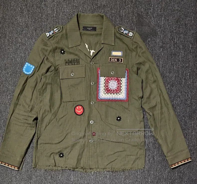 Amiri Amiri Size M Badge shirt Size US M / EU 48-50 / 2 - 3 Thumbnail