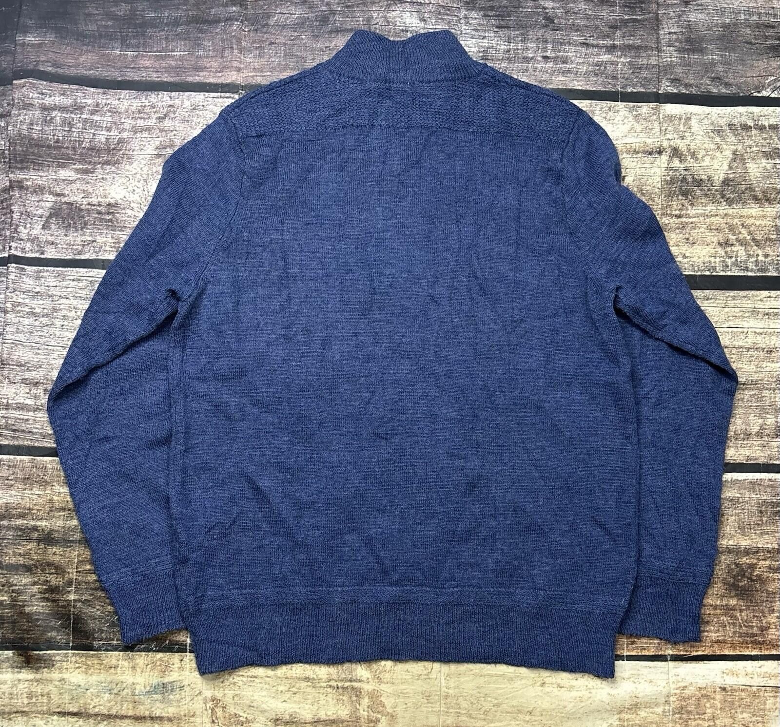 J.Crew J Crew Sweater Mens Large Merino Wool Suede Leather Patches Size US L / EU 52-54 / 3 - 3 Thumbnail