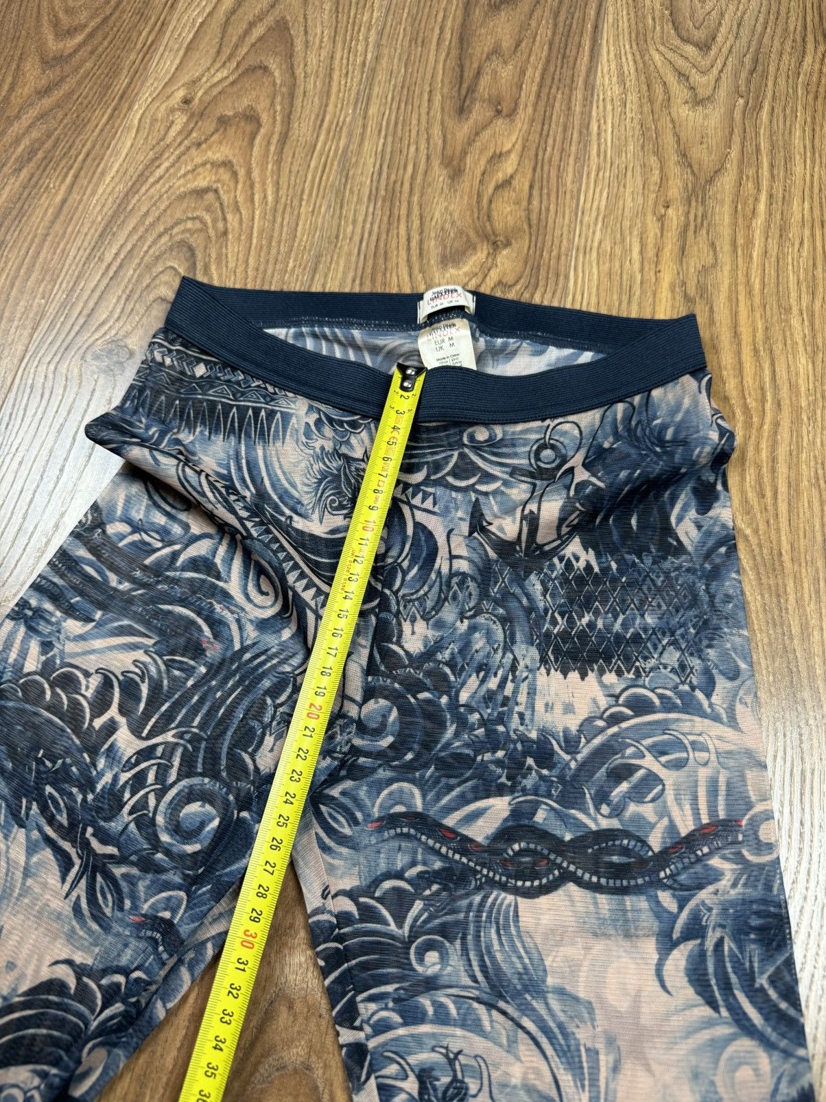 Jean Paul Gaultier Leggings Jean Paul Gaultier mesh tattoo original item Size M / US 6-8 / IT 42-44 - 8 Thumbnail