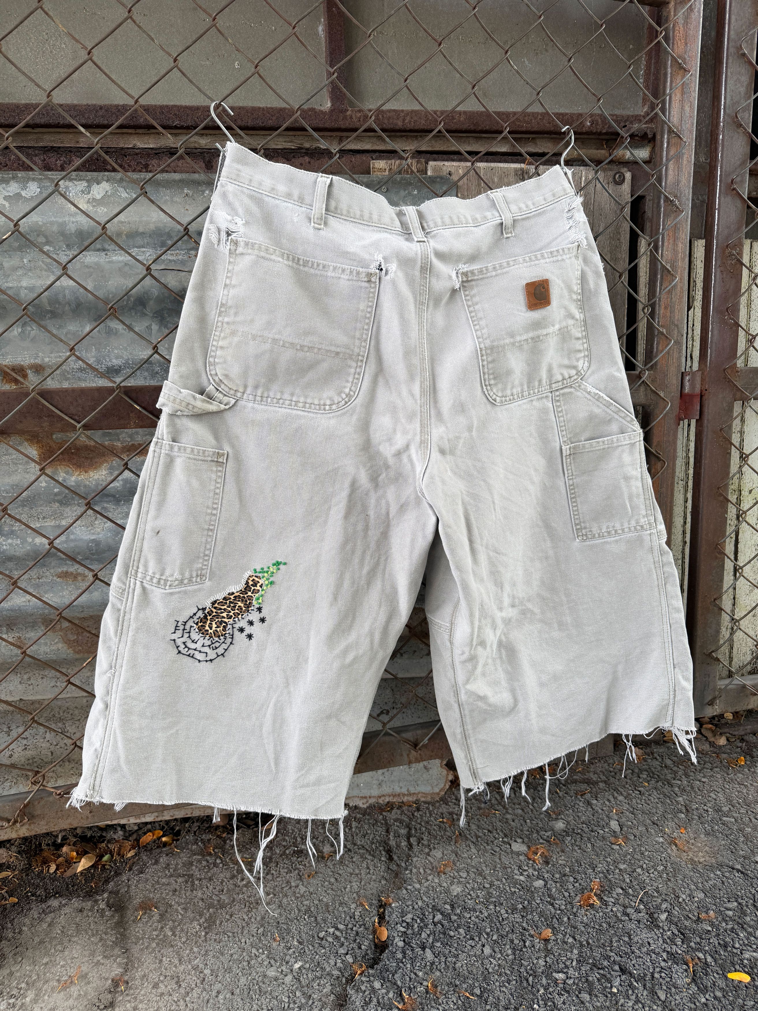 Japanese Brand Boro Patchwork Carhartt Carpenter Size US 34 / EU 50 - 14 Thumbnail