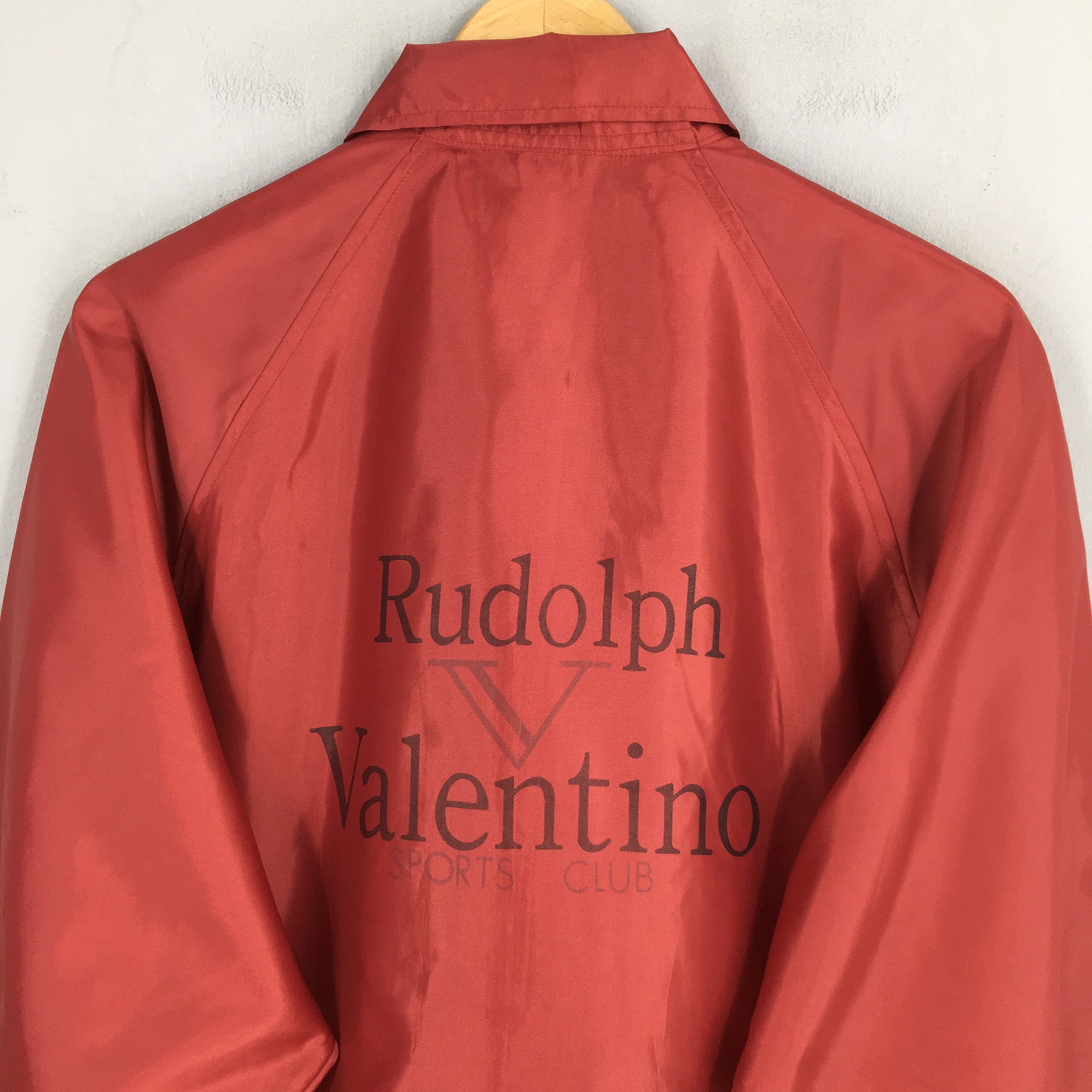Valentino Vintage 90s Rudolph Valentino Windbreaker Medium Size US M / EU 48-50 / 2 - 2 Thumbnail