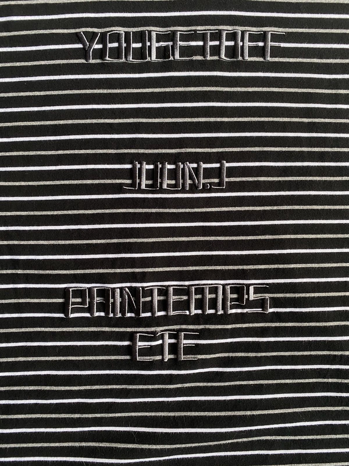 Juun.J SS 2022 “You Get Off” Embroidered Oversized Stripes L/S Size US L / EU 52-54 / 3 - 2 Thumbnail