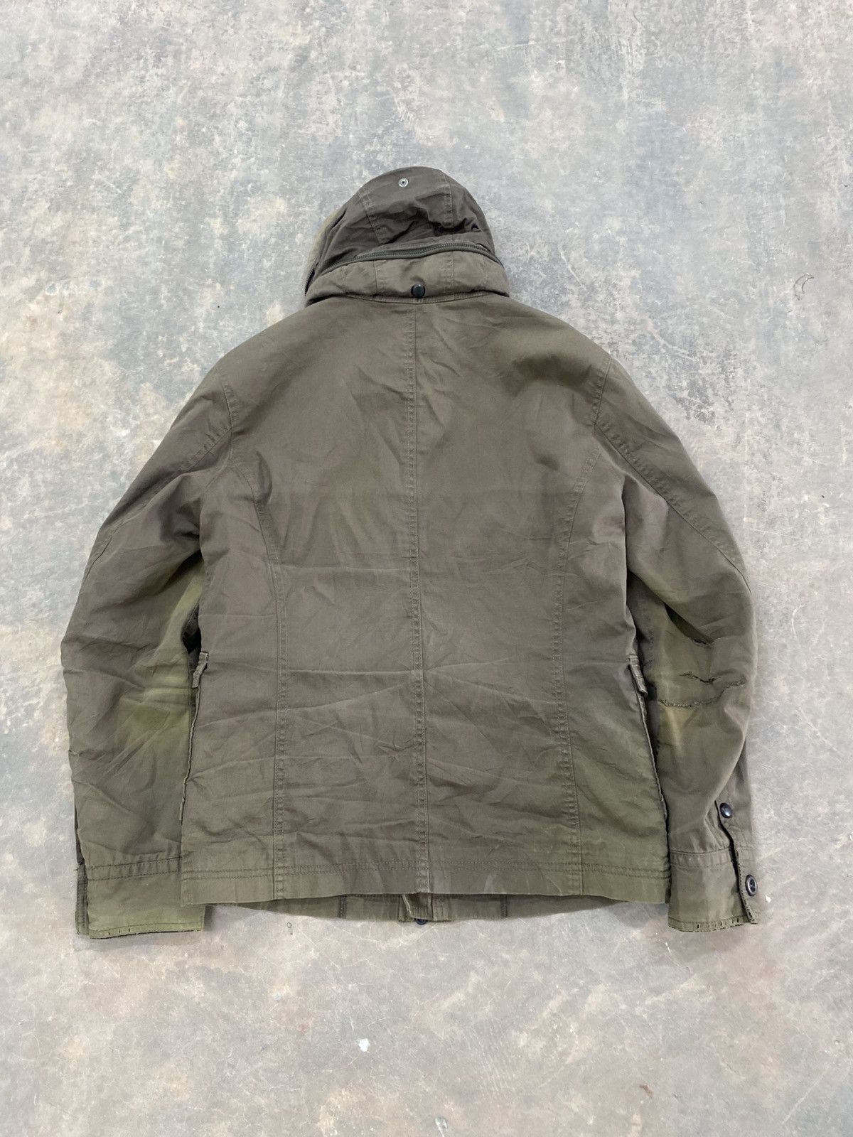 HIDEAWAYS HIDEAWAYS BY NICOLE BONO PARKA JACKET HOODED PUNK GRUNGE LGB Size US M / EU 48-50 / 2 - 15 Thumbnail