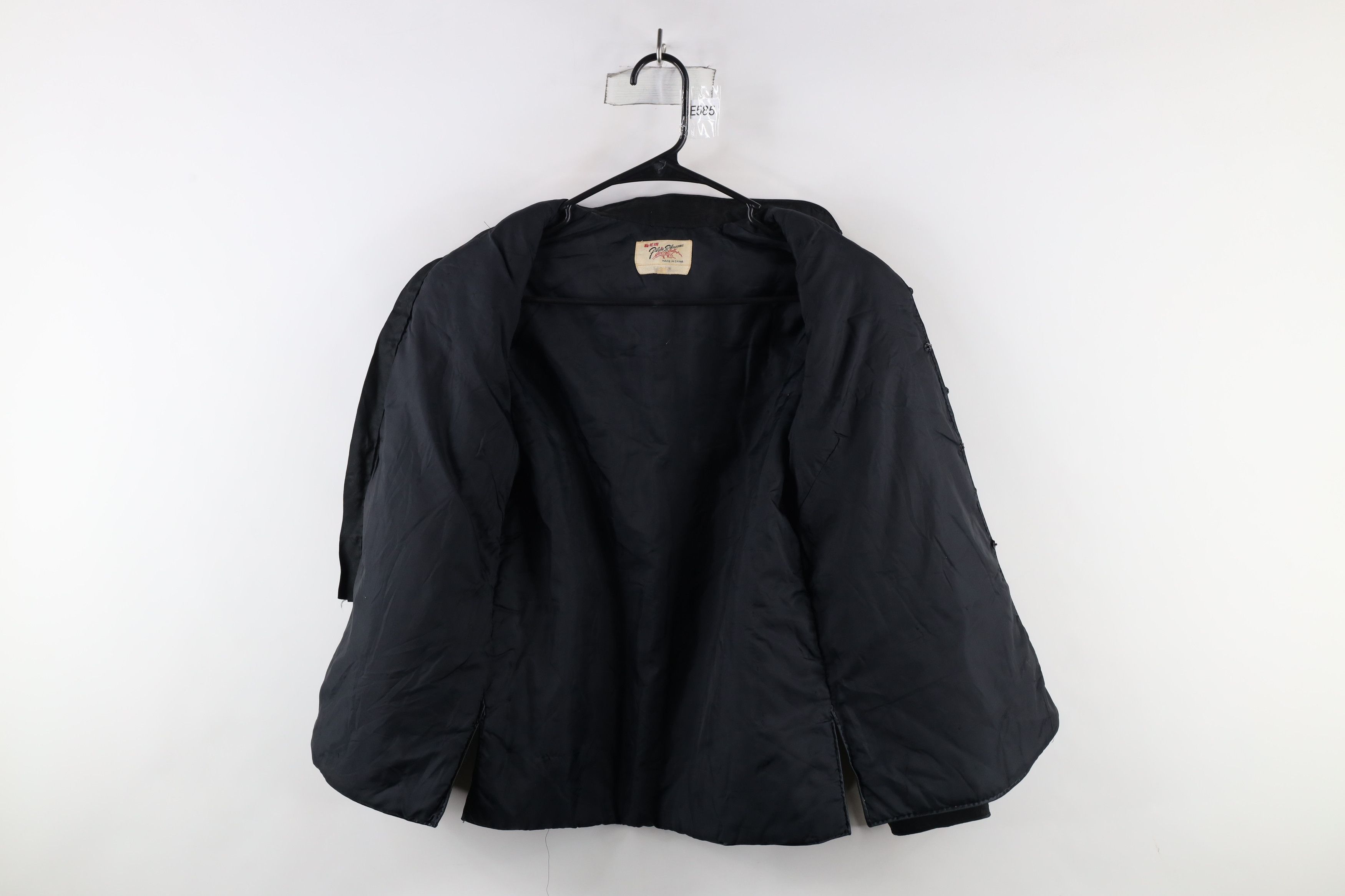 Vintage Vintage 40s 50s Chinese Oriental Satin Quilted Kimono Jacket Size S / US 4 / IT 40 - 8 Thumbnail