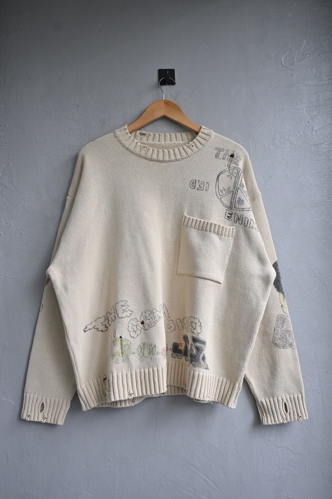 Kapital Kountry Kapital kountry 5G cotton knit crew neck Size US M / EU 48-50 / 2 - 5 Thumbnail