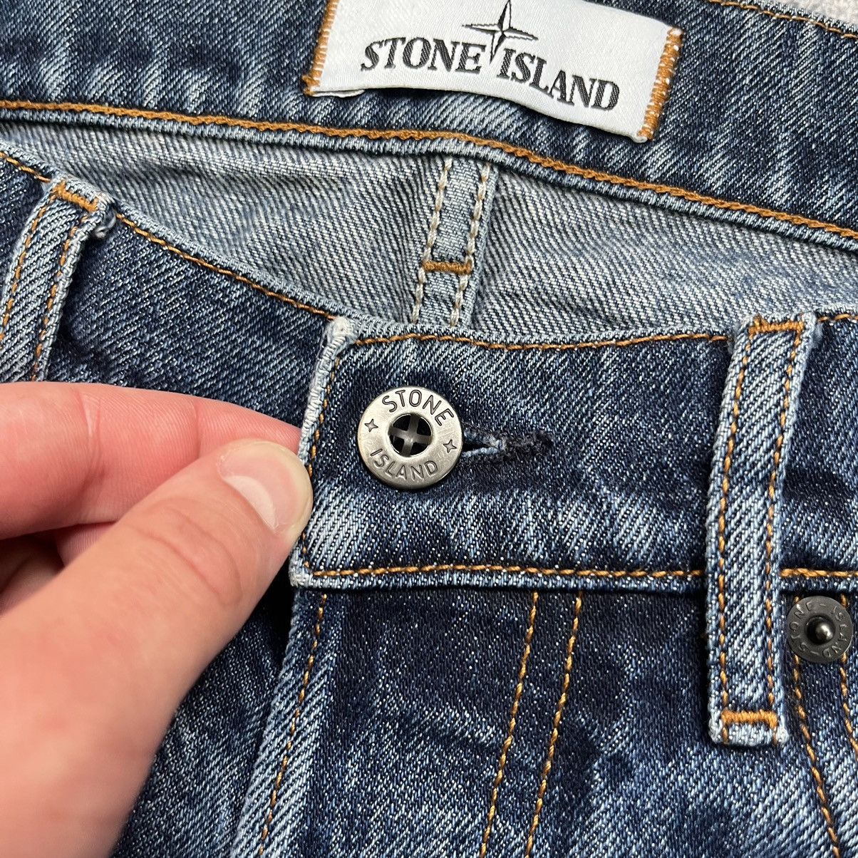 Stone Island Vintage stone island pants denim luxury jeans Size US 30 / EU 46 - 11 Thumbnail