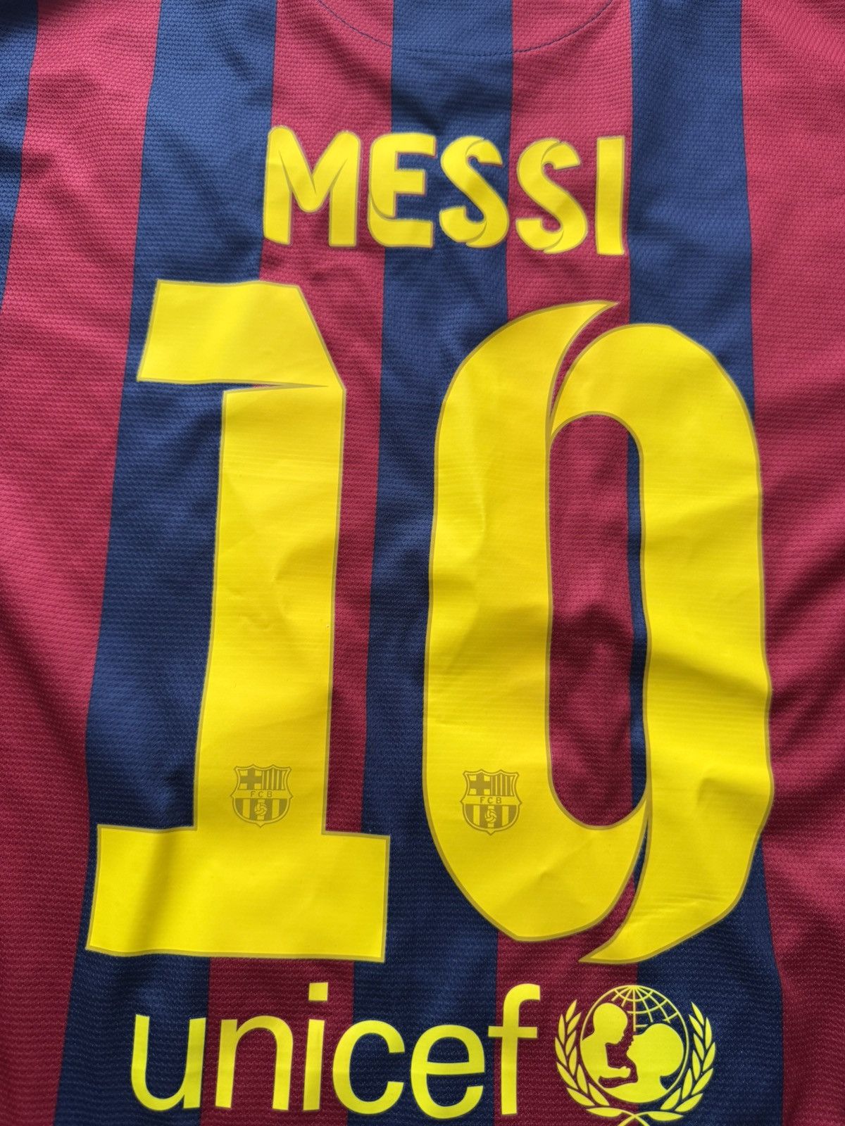 Nike Messi Barcelona 2013-2014 Home Soccer Jersey Shirt BNWT L Size US L / EU 52-54 / 3 - 2 Thumbnail