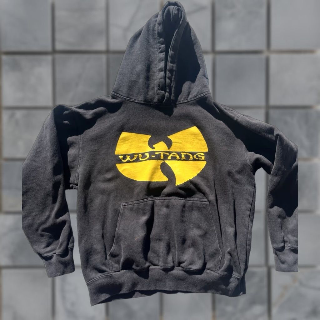 Logo 7 VINTAGE? No. Men's Wu-Tang Clan Hoodie Black Logo S Rap Hip Hop Streetwear Dirty RZA GZA City Hoodie Shirt Size US S / EU 44-46 / 1 - 1 Thumbnail