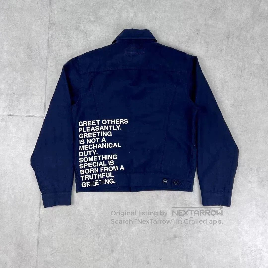 Junya Watanabe Junya Watanabe levis 02ss Poetry shirt jacket. Size US M / EU 48-50 / 2 - 5 Thumbnail