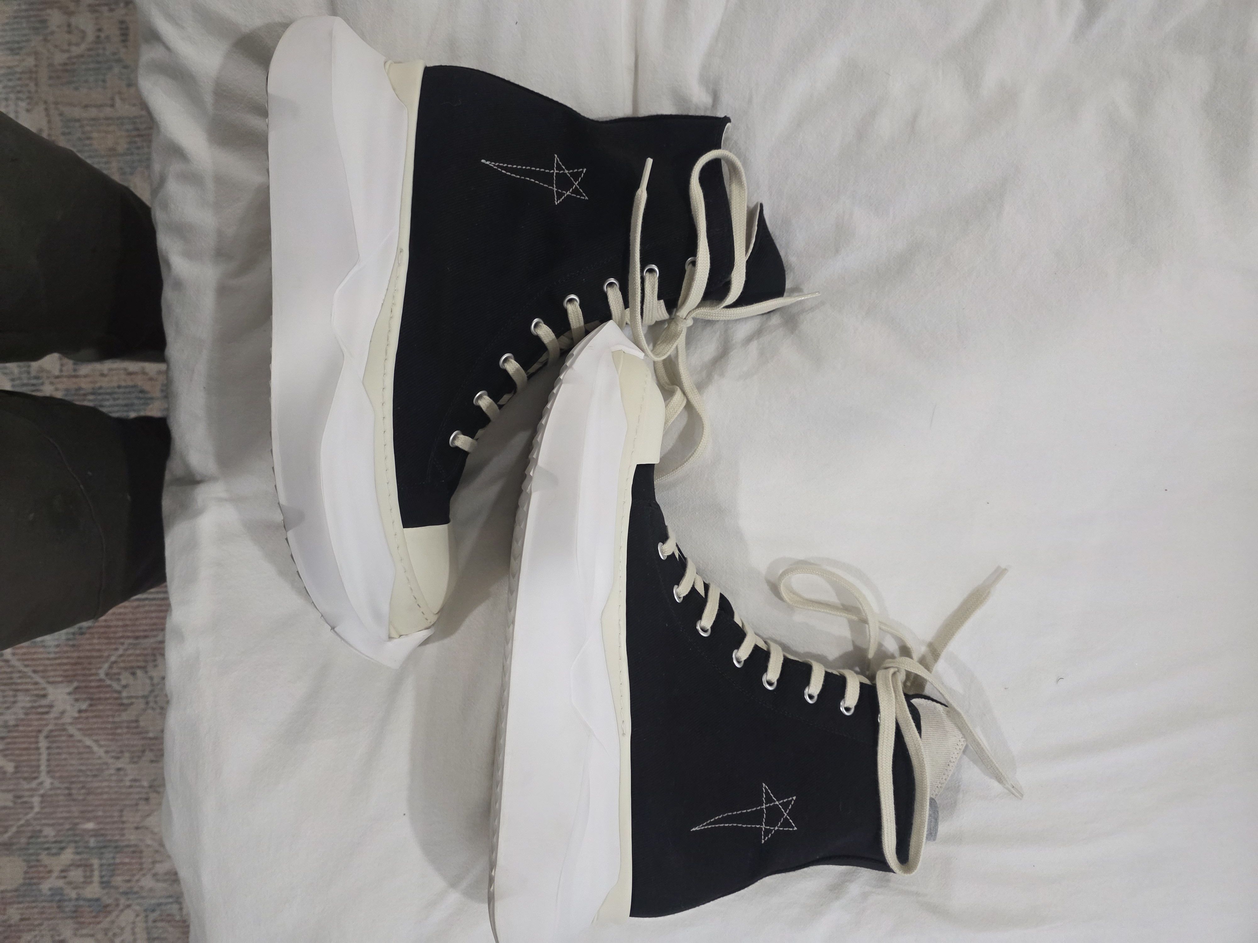 Rick Owens Rick Owens DRKSHDW Abstract Penta High Top Sneakers Size US 11 / EU 44 - 5 Thumbnail