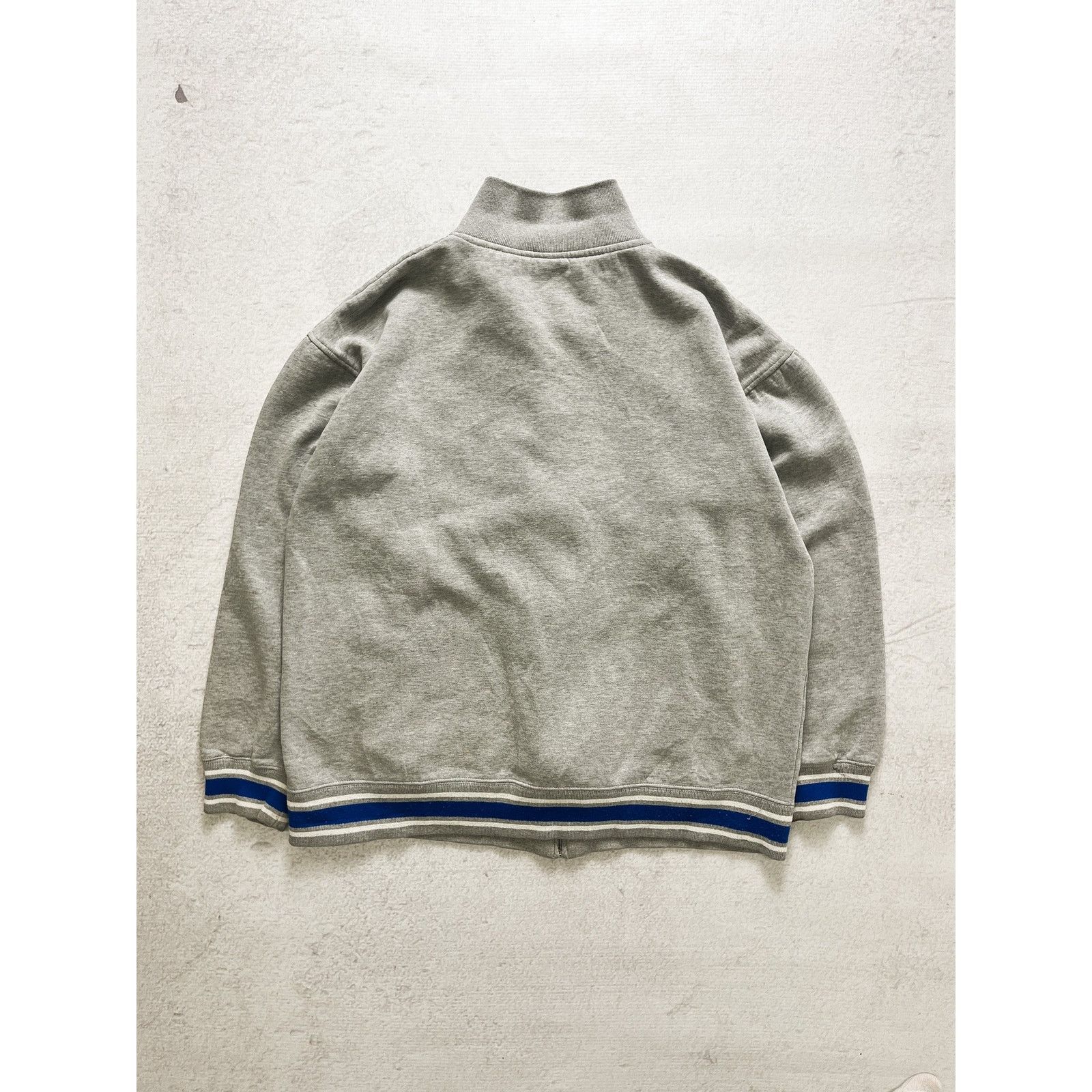 Starter Vintage 90s Starter Grey Zip-Up Sweatshirt - Men's Medium Size US M / EU 48-50 / 2 - 4 Thumbnail