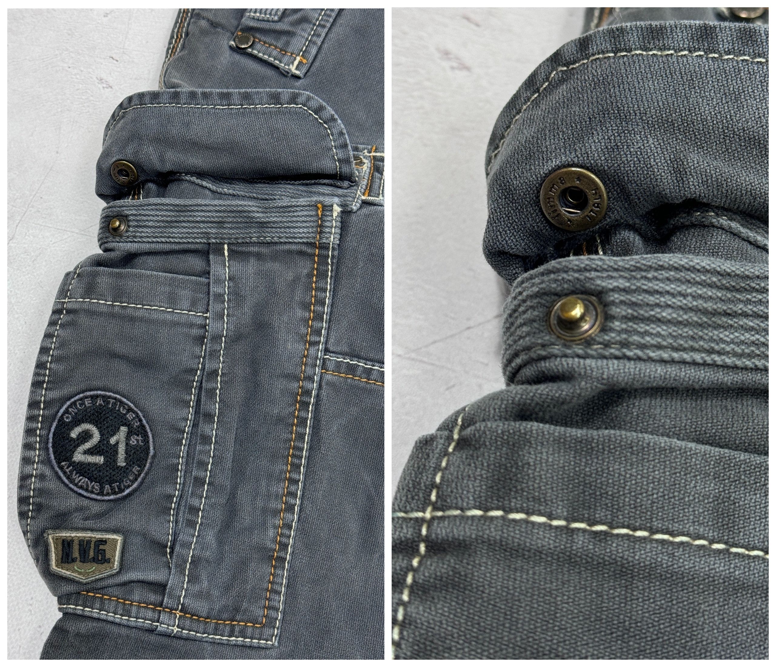 Aeronautica Militare Cargo Pants Trousers Multipocket