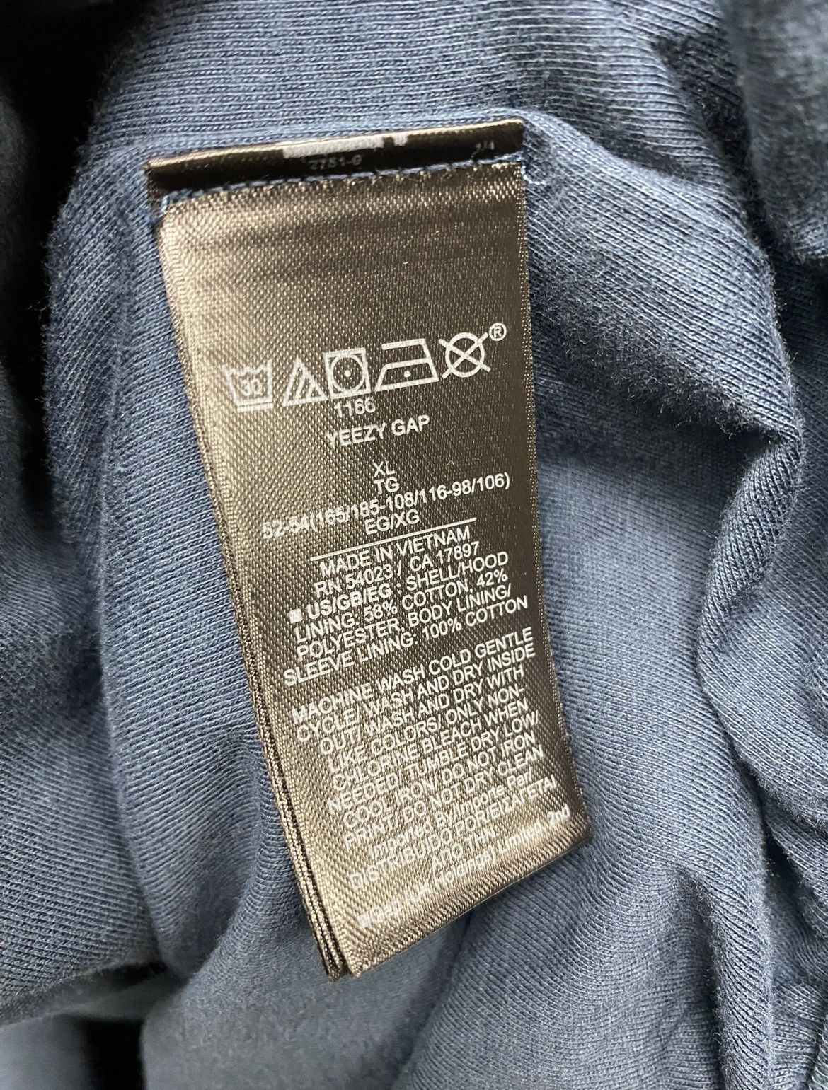 Gap Yeezy Gap Engineered by Balenciaga Dove Hoodie Size US XL / EU 56 / 4 - 3 Thumbnail