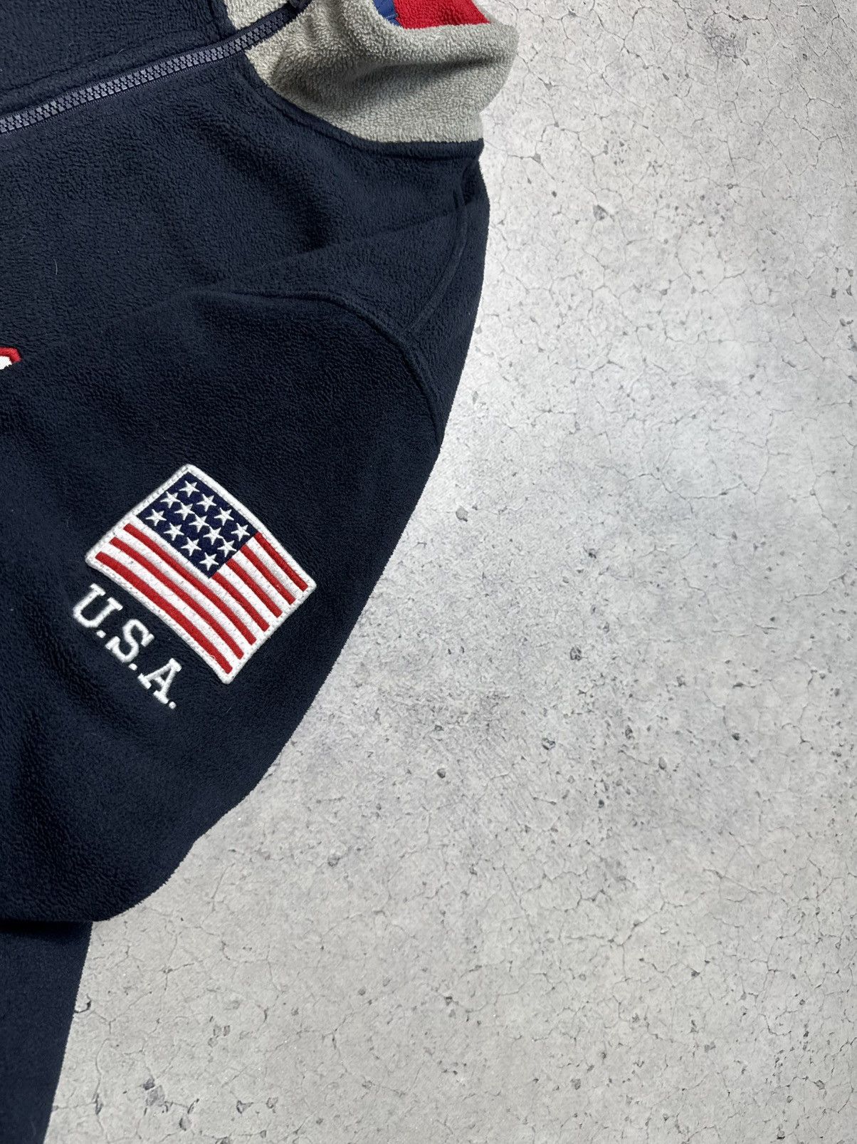 Polo Ralph Lauren Polo Ralph Lauren USA Fleece Jacket Big Logo PRL Y2K Size US L / EU 52-54 / 3 - 8 Thumbnail