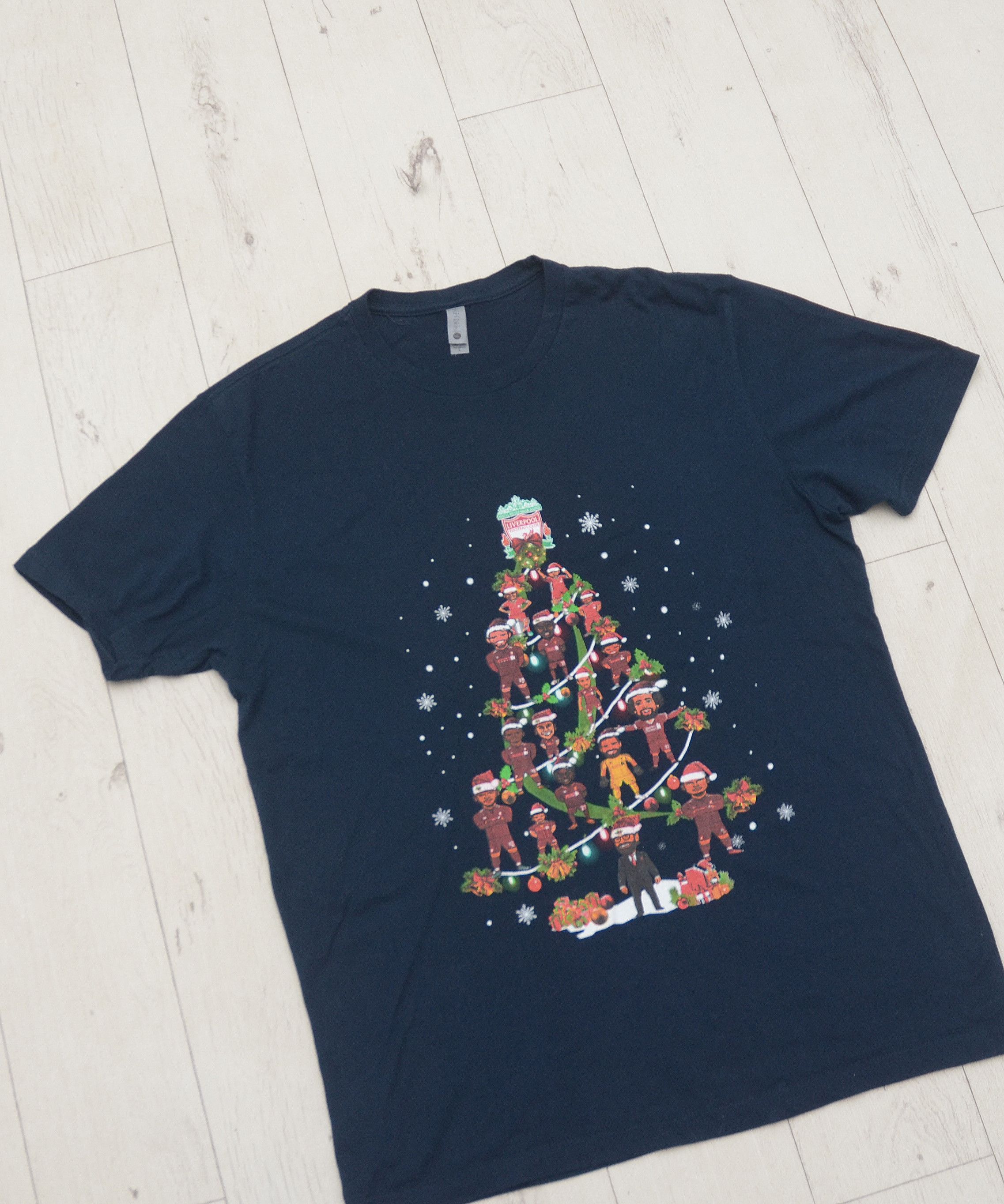 Other Liverpool Fc All Team Players Christmas Special Tree T-Shirt Size US L / EU 52-54 / 3 - 2 Thumbnail