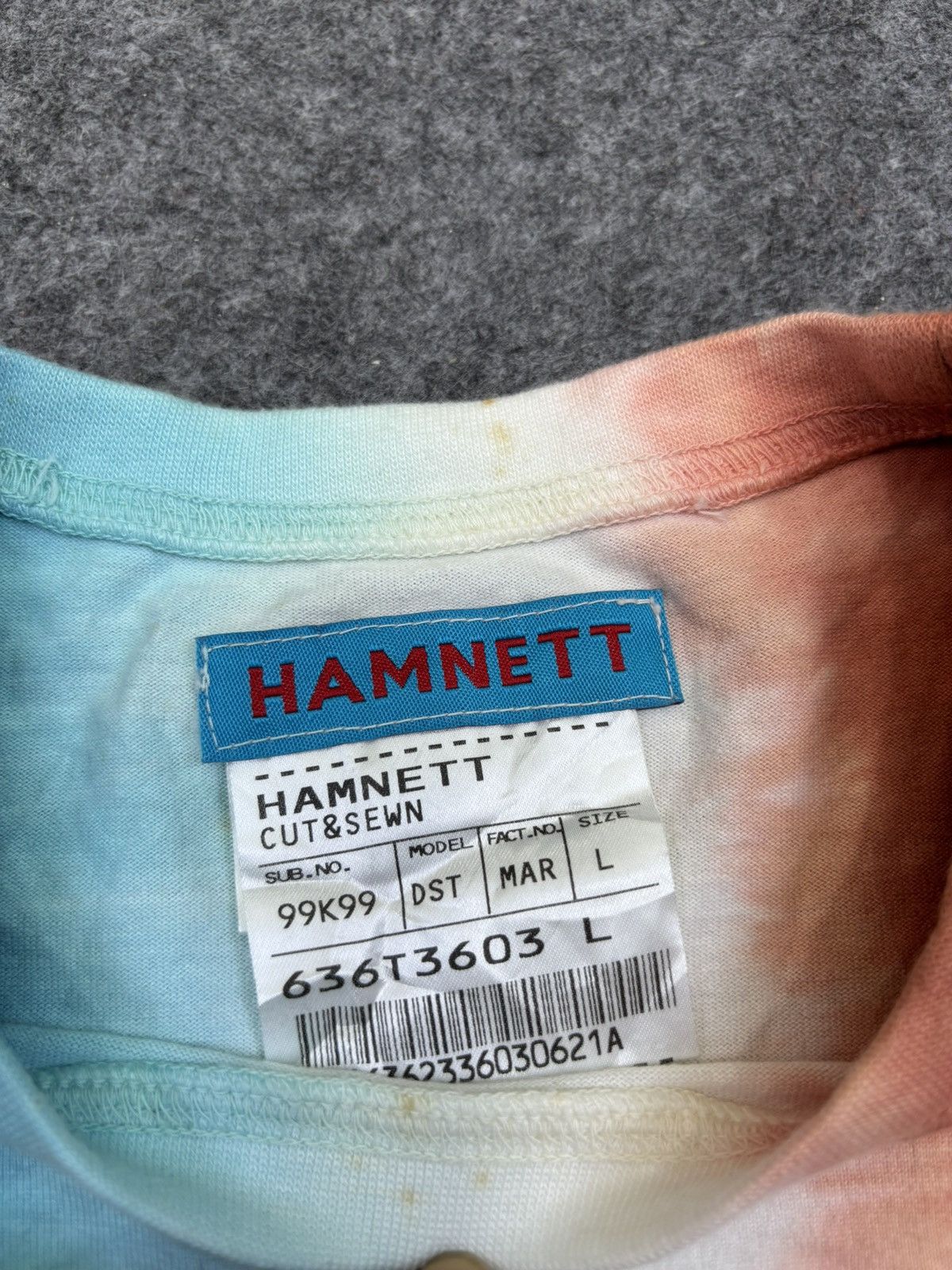 Katharine Hamnett London Hamnett 3 Tones Shirt F731 Size US M / EU 48-50 / 2 - 10 Thumbnail
