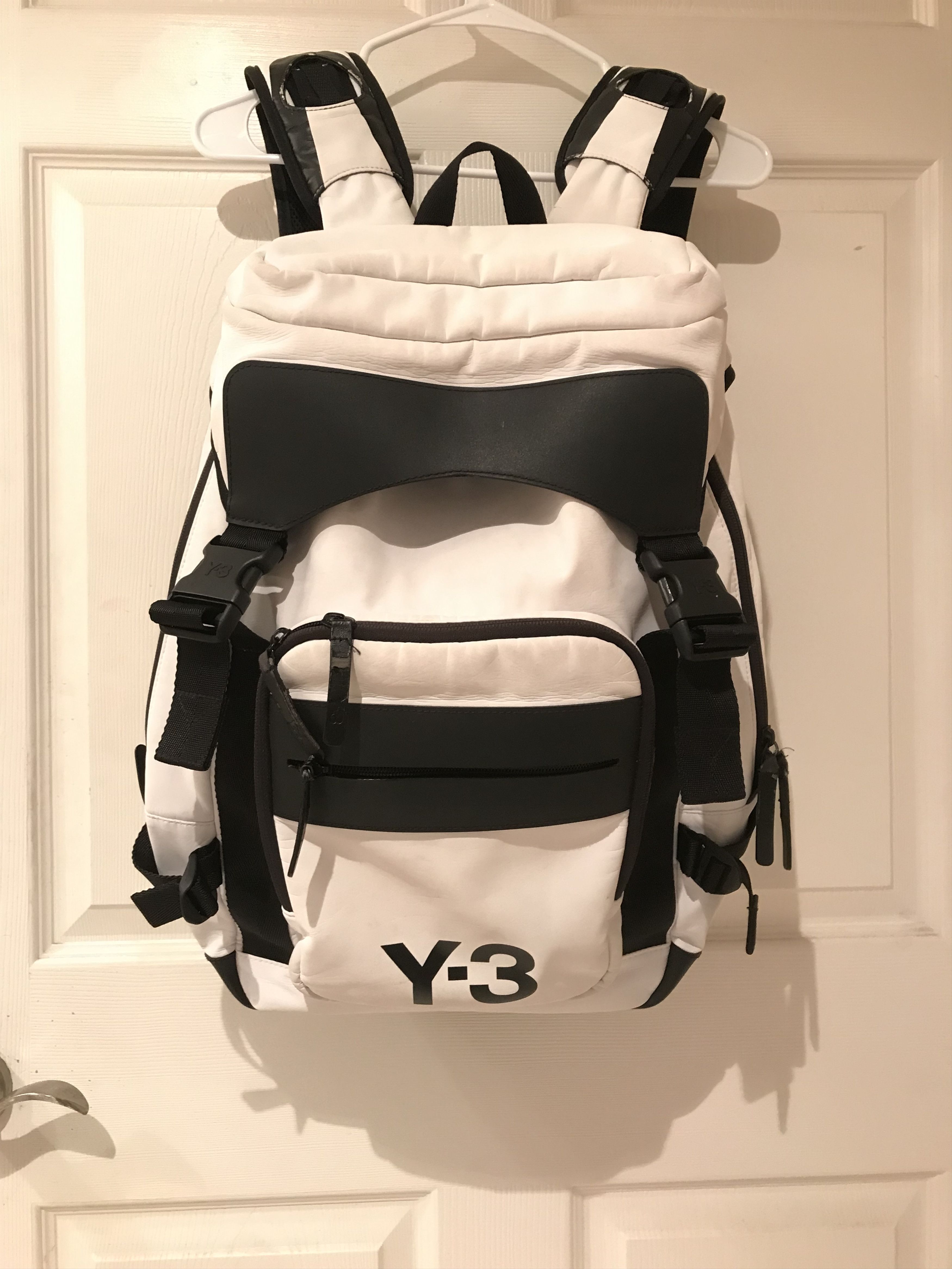 Adidas Y-3 Ultratech Backpack White Large Size ONE SIZE - 1 Thumbnail
