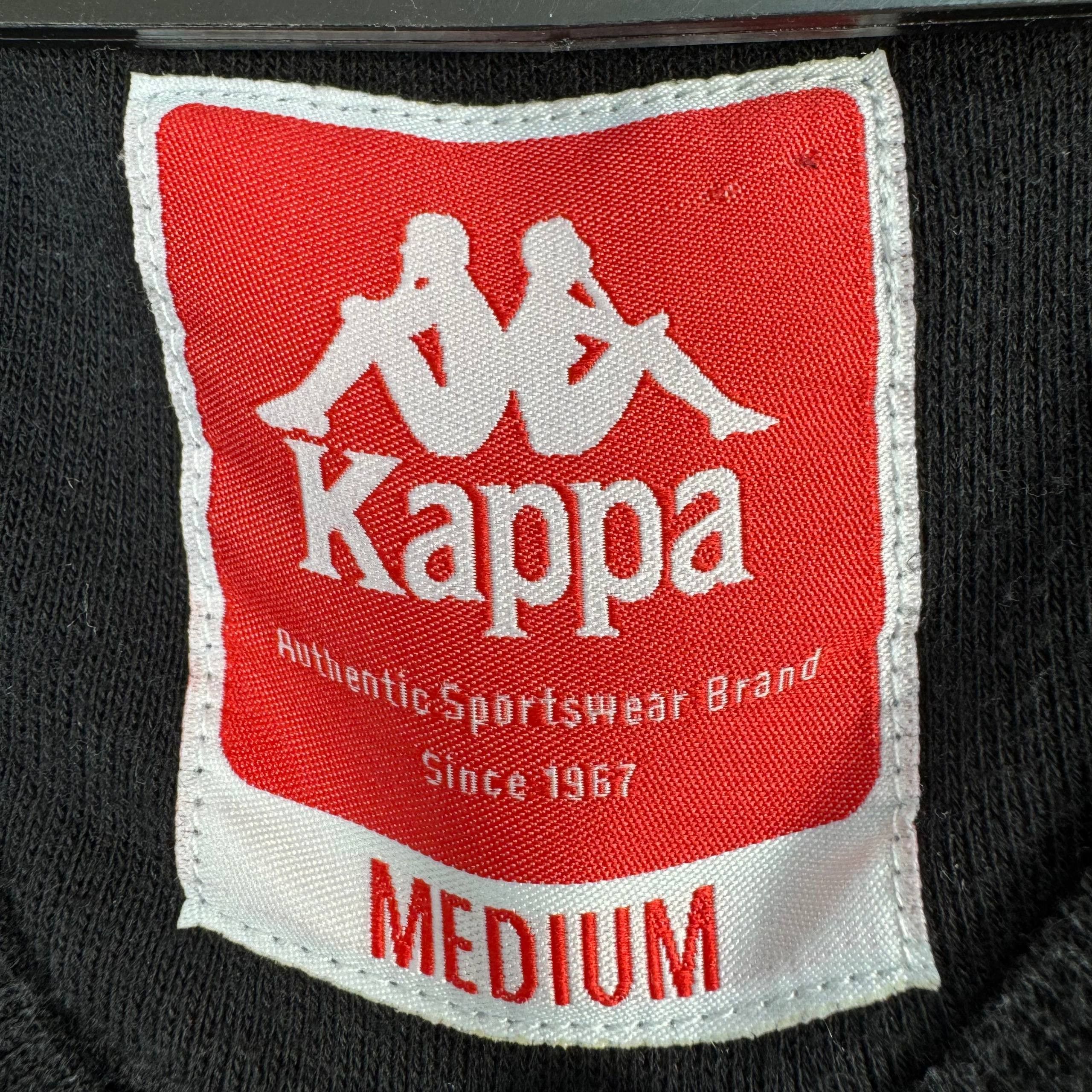 Kappa Kappa Logo Crewneck Sweatshirt Black White Mens Size M Size US M / EU 48-50 / 2 - 3 Thumbnail