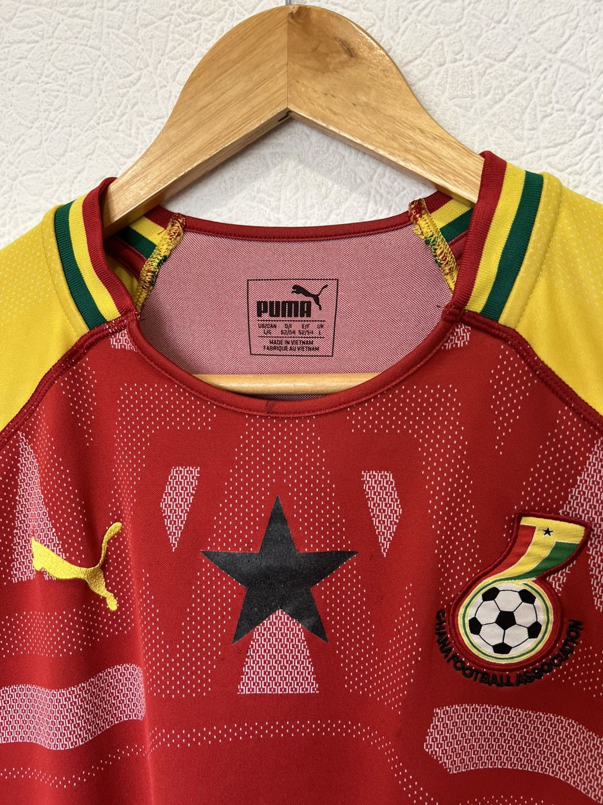 Puma Puma Ghana 2019 Away Soccer Jersey National Football Shirt Size US L / EU 52-54 / 3 - 2 Thumbnail