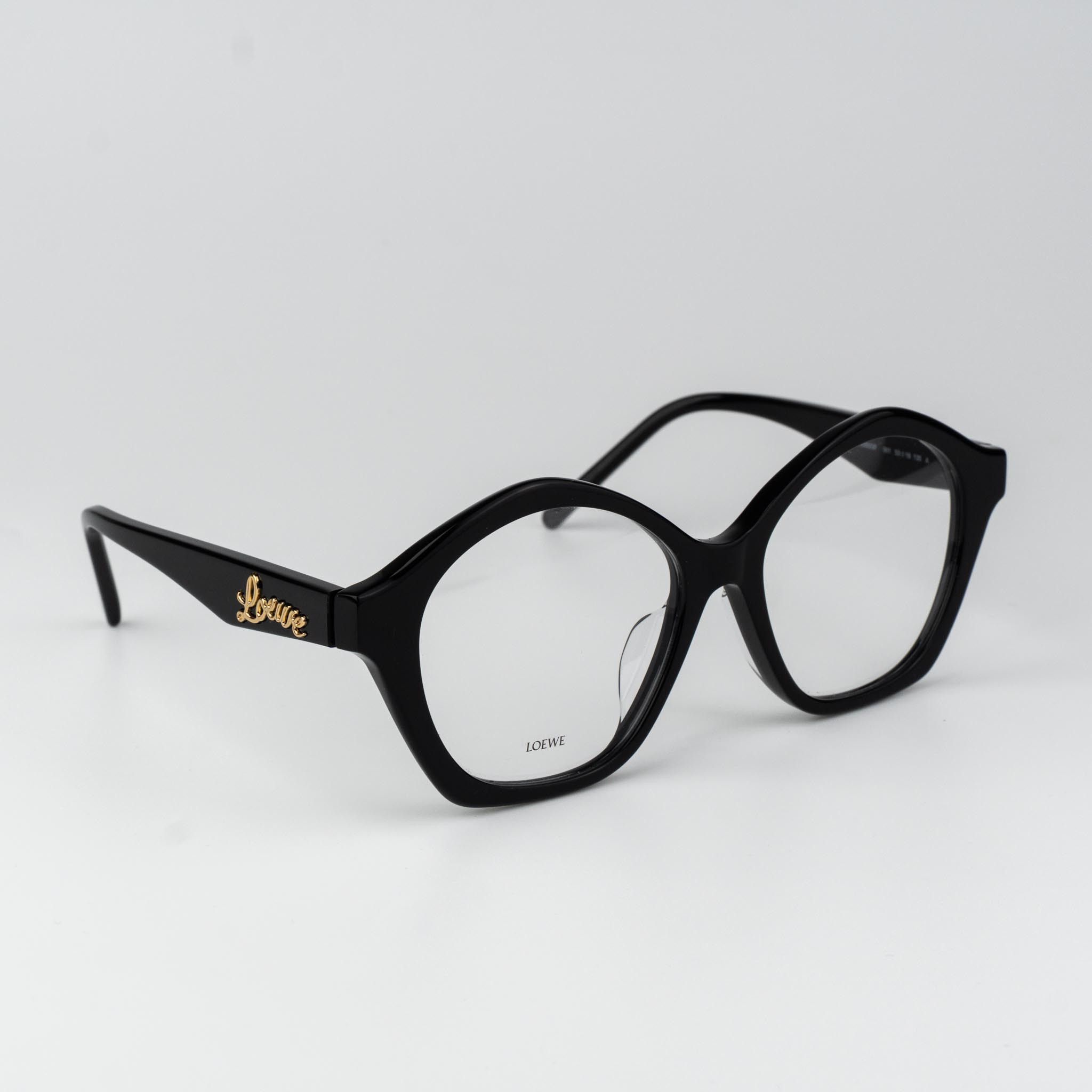 Loewe CURVY Women Eyeglasses LW50053F 001 NEW AUTHENTIC