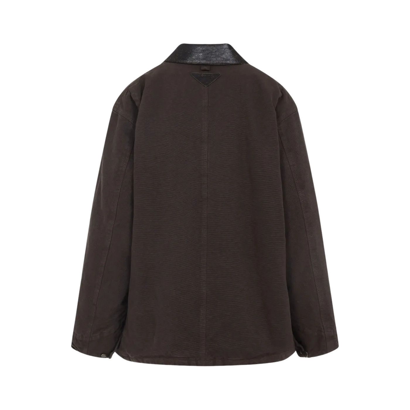 Prada PRADA Brown Denim Jacket New And Authentic (Women's size:IT Size XS / US 0-2 / IT 36-38 - 2 Thumbnail