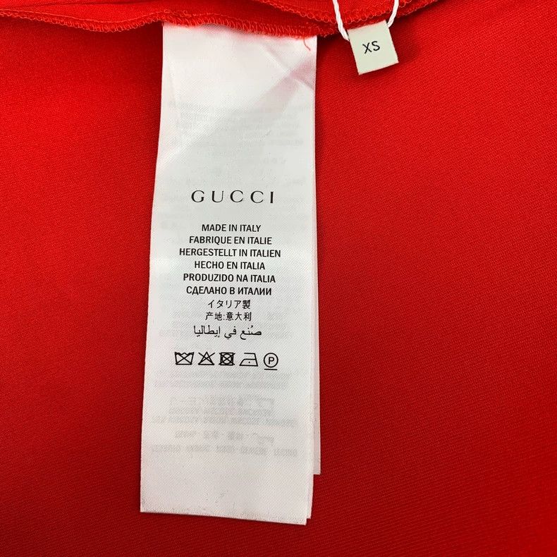 Gucci GucciRed gold button multi-pocket round-neck long-sleeved d Size XS / US 0-2 / IT 36-38 - 8 Thumbnail