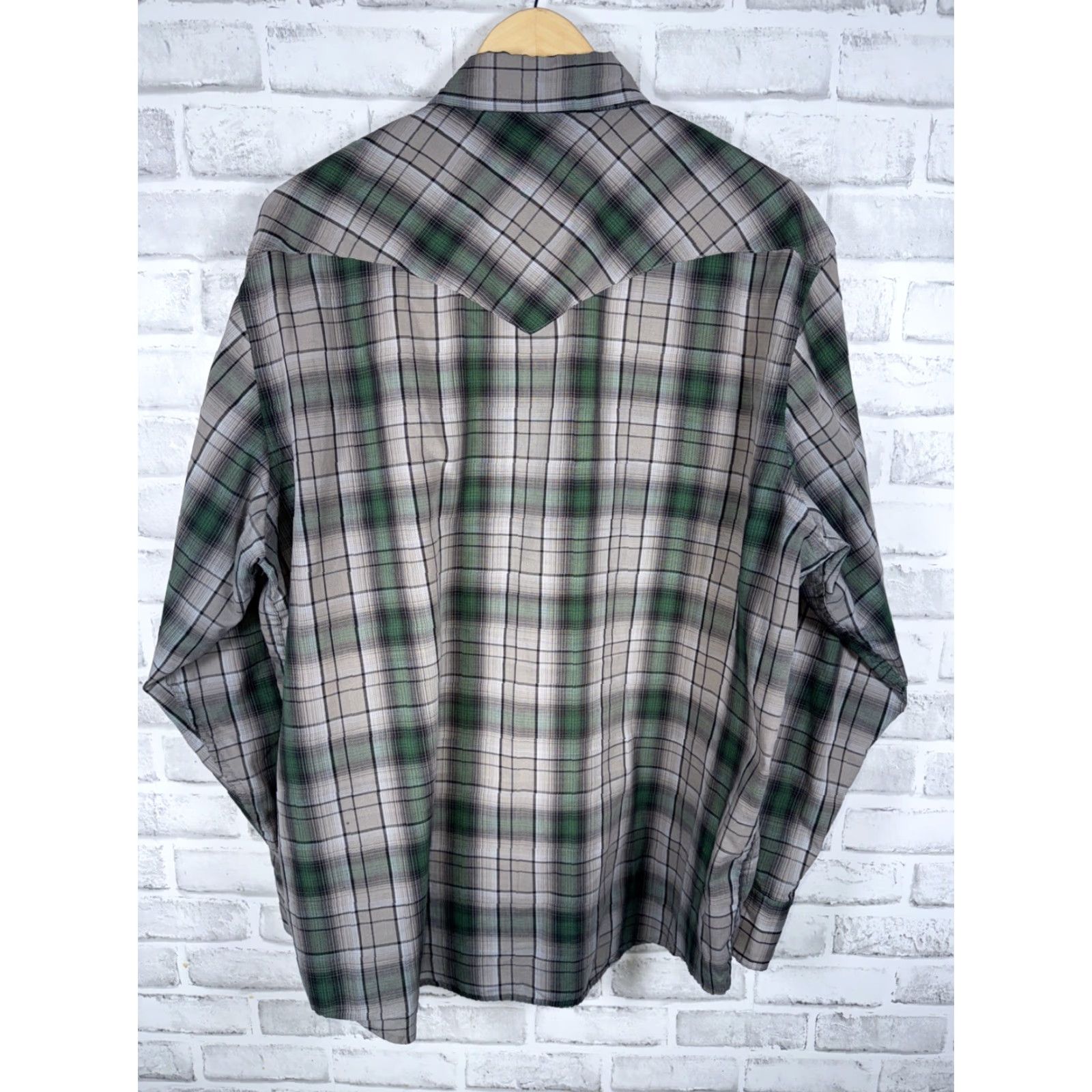 Pendleton Pendleton Frontier snap button plaid shirt Mens L Cotton Blend Multicolor Long Sleeve Button-Up Size US L / EU 52-54 / 3 - 7 Thumbnail