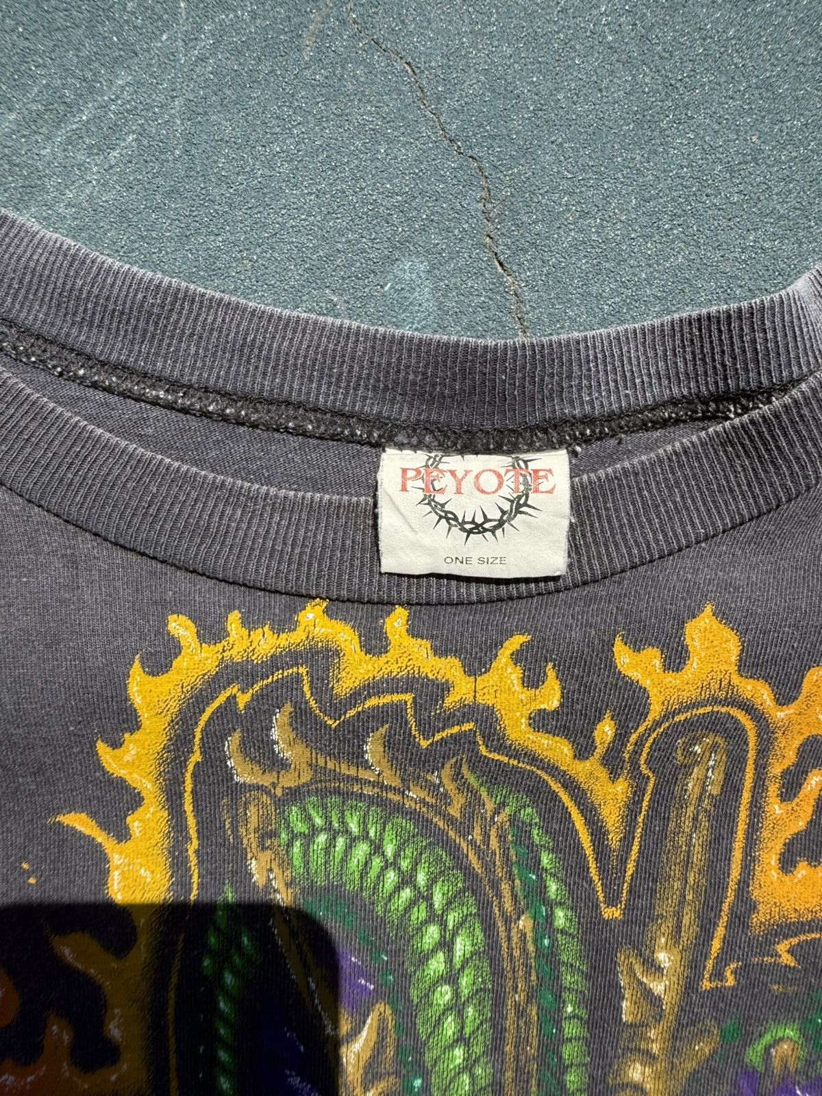 Vintage *RARE* Vintage DBZ Shenron & Goku AOP T-Shirt. Size US L / EU 52-54 / 3 - 3 Thumbnail