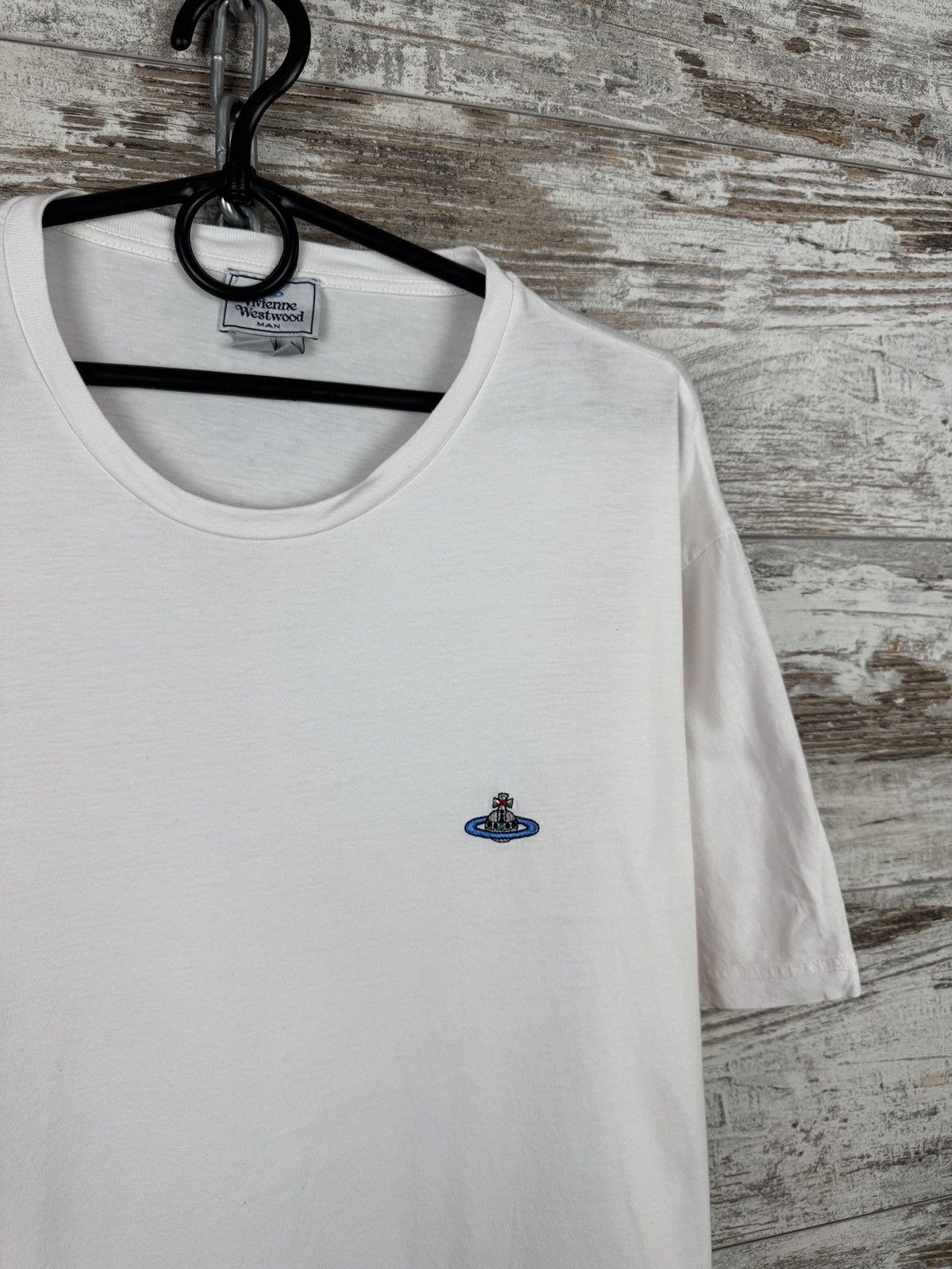 Vivienne Westwood Mens Vintage Vivienne Westwood T-shirt white tee logo Size US XL / EU 56 / 4 - 5 Thumbnail